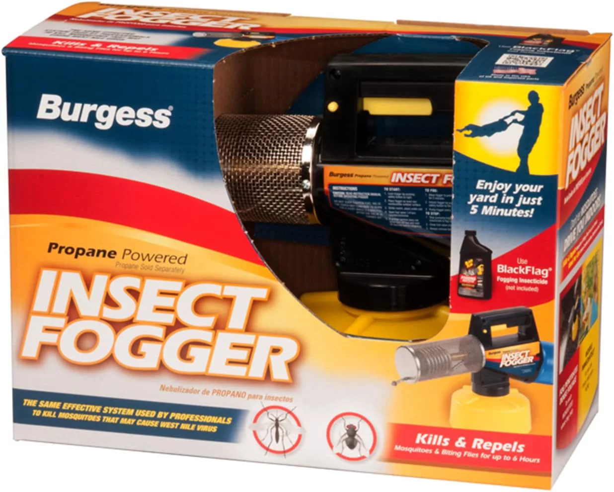 Burgess 1443 Propane Insect Fogger for Fast and Effective Mosquito Control in Your Yard