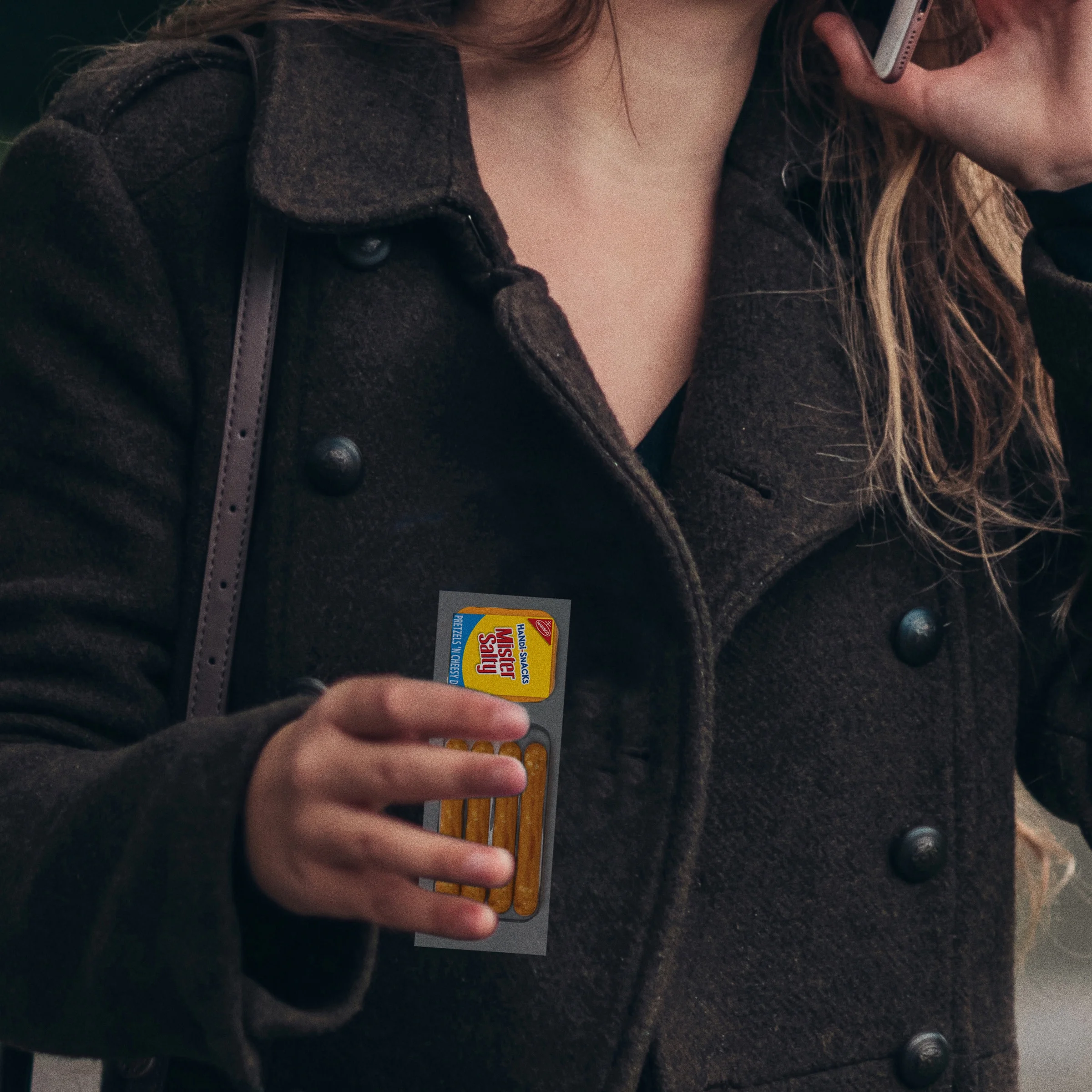 Handi-Snacks Mister Salty Pretzels 'N Cheesy Dip Snack Packs, 10 Snack Packs