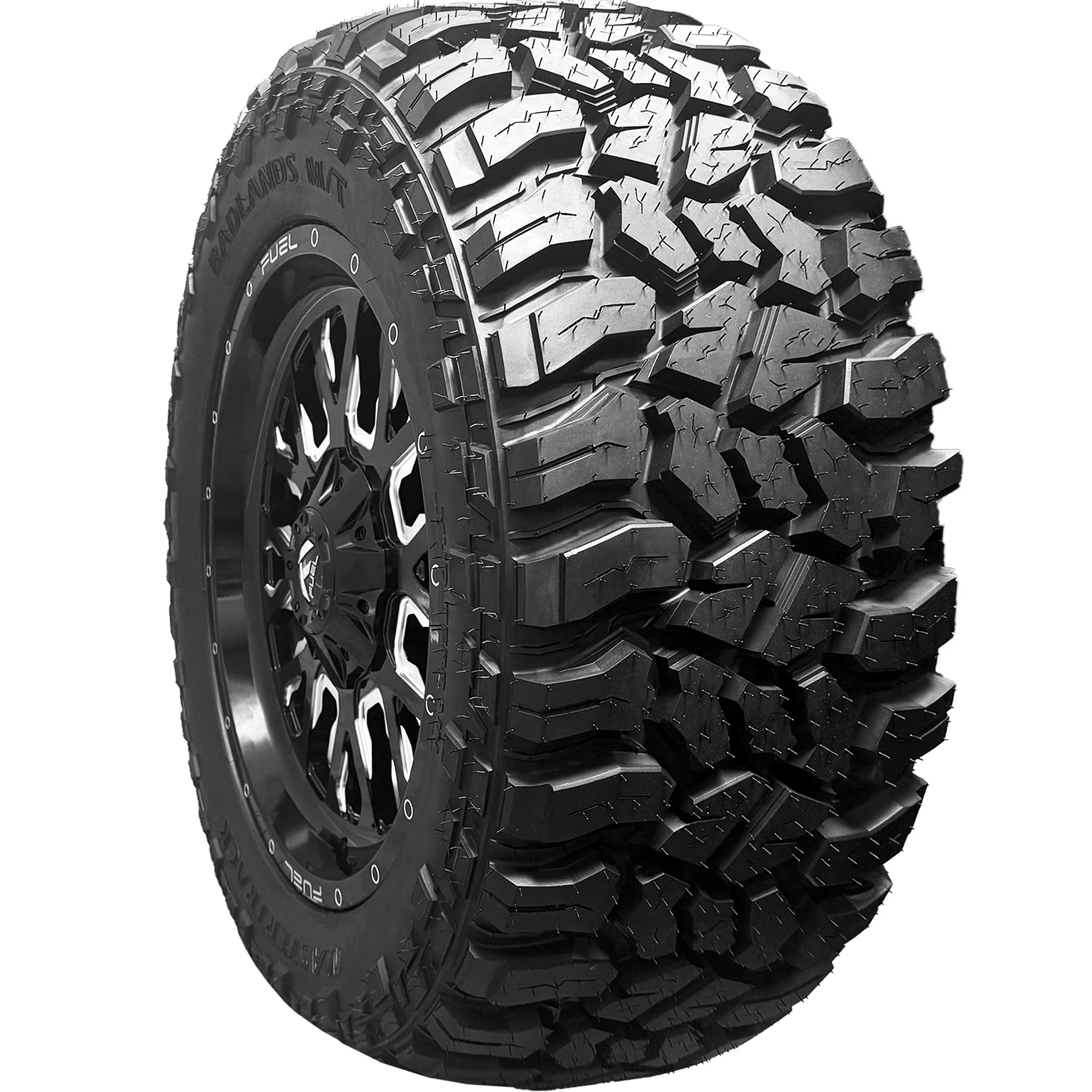 Mastertrack BADLANDS MT Mud Terrain LT33X12.50R24 106Q 12PR F Light Truck Tire 33/12.50/24(Tire Only）