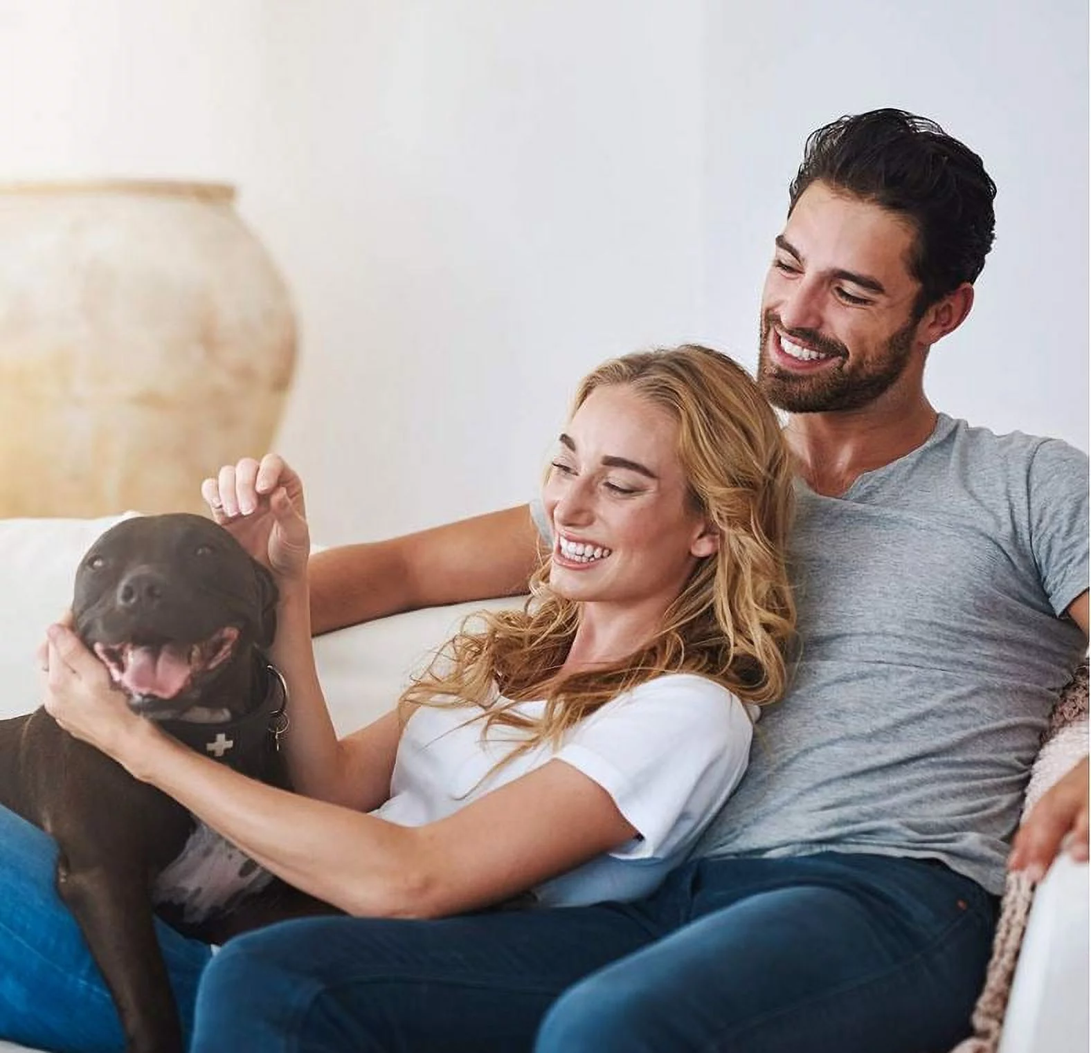 BestPet Blue Skin 4 Wheels Posh Pet Stroller with Cup Holder