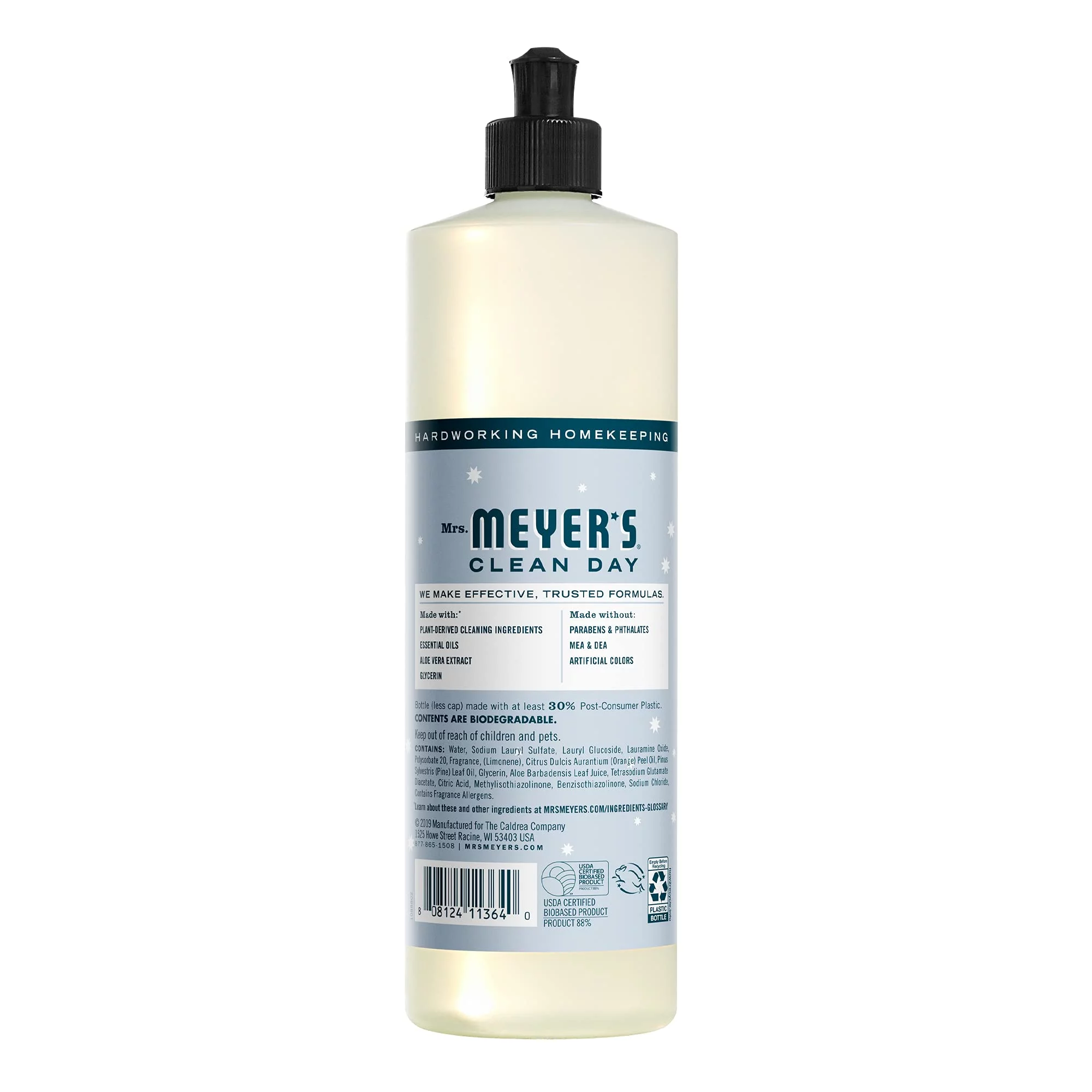 Mrs. Meyer's Clean Day Snowdrop Dish Soap 16 fl. oz.