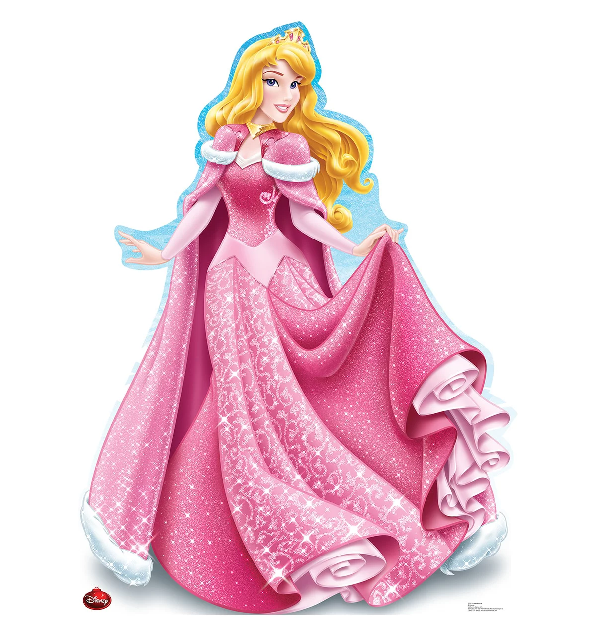 Advanced Graphics Holiday Aurora Life Size Cardboard Cutout Standup - Disney Holiday Collection
