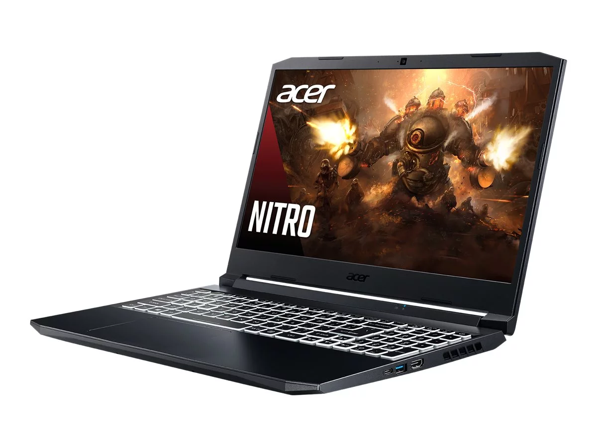 Acer Nitro 5 AN515-45 - AMD Ryzen 5 5600H / 3.3 GHz - Win 10 Home 64-bit - GF RTX 3050 - 8 GB RAM - 512 GB SSD NVMe - 15.6