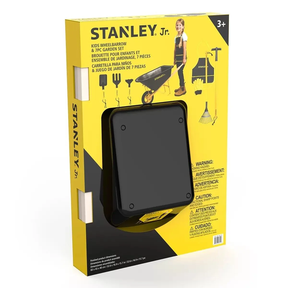 Stanley Jr Wheelbarrow & 7 Piece Garden Set