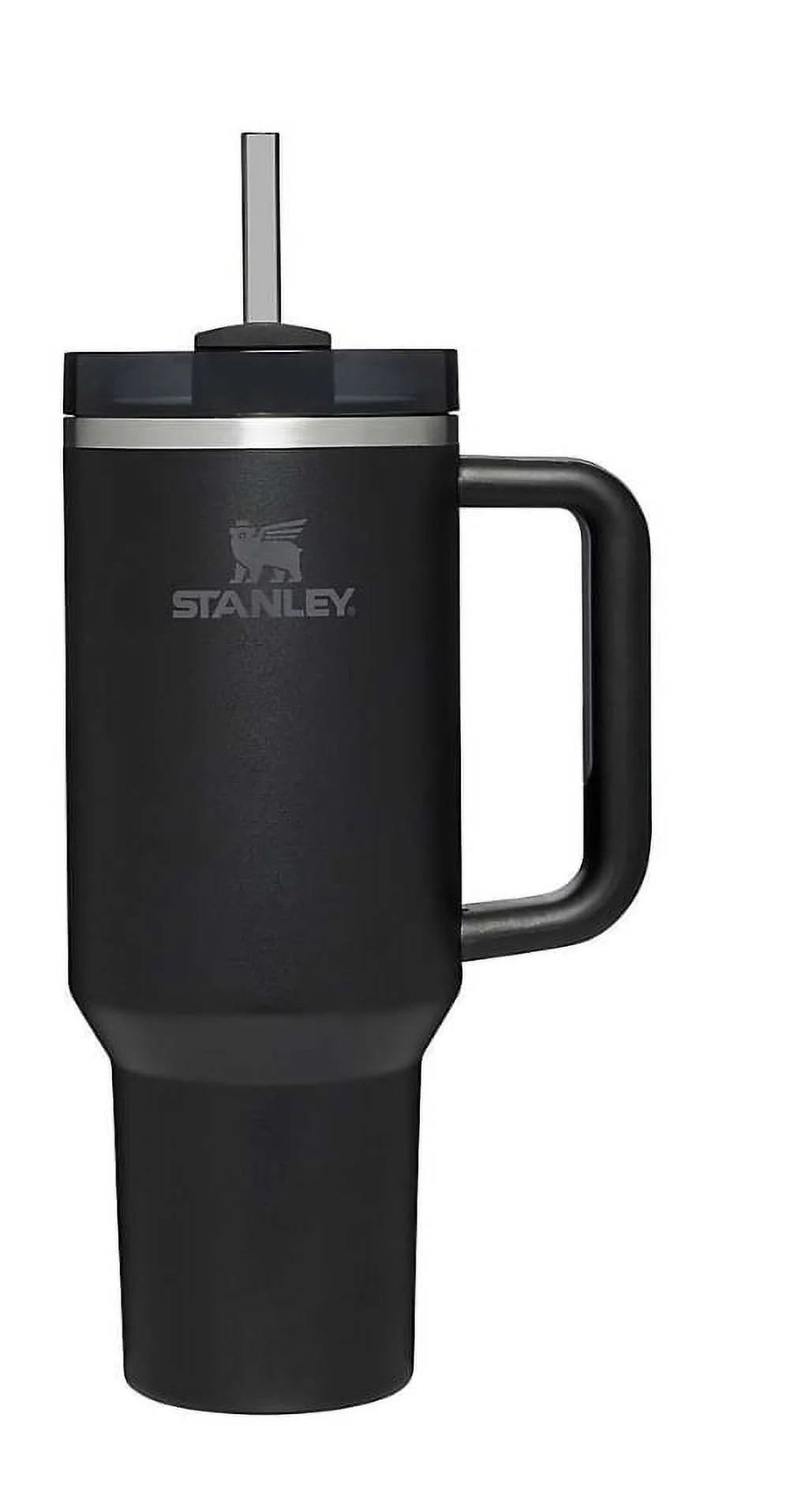 Stanley Cup 40oz with handle Stainless Steel Vacuum Insulated Tumbler Stanley Dupes Copo Termico Stanley ( Black )