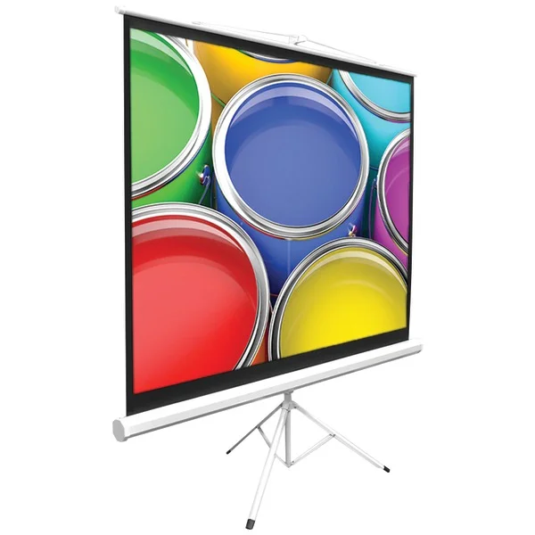 Pyle® Floor-standing Portable Tr Manual Projector Screen (84-inch)