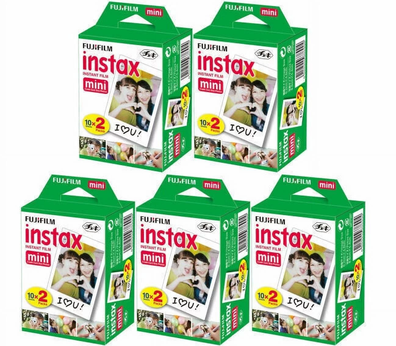 100 SHEETS Instant Film For Fujifilm Instax Mini Cameras