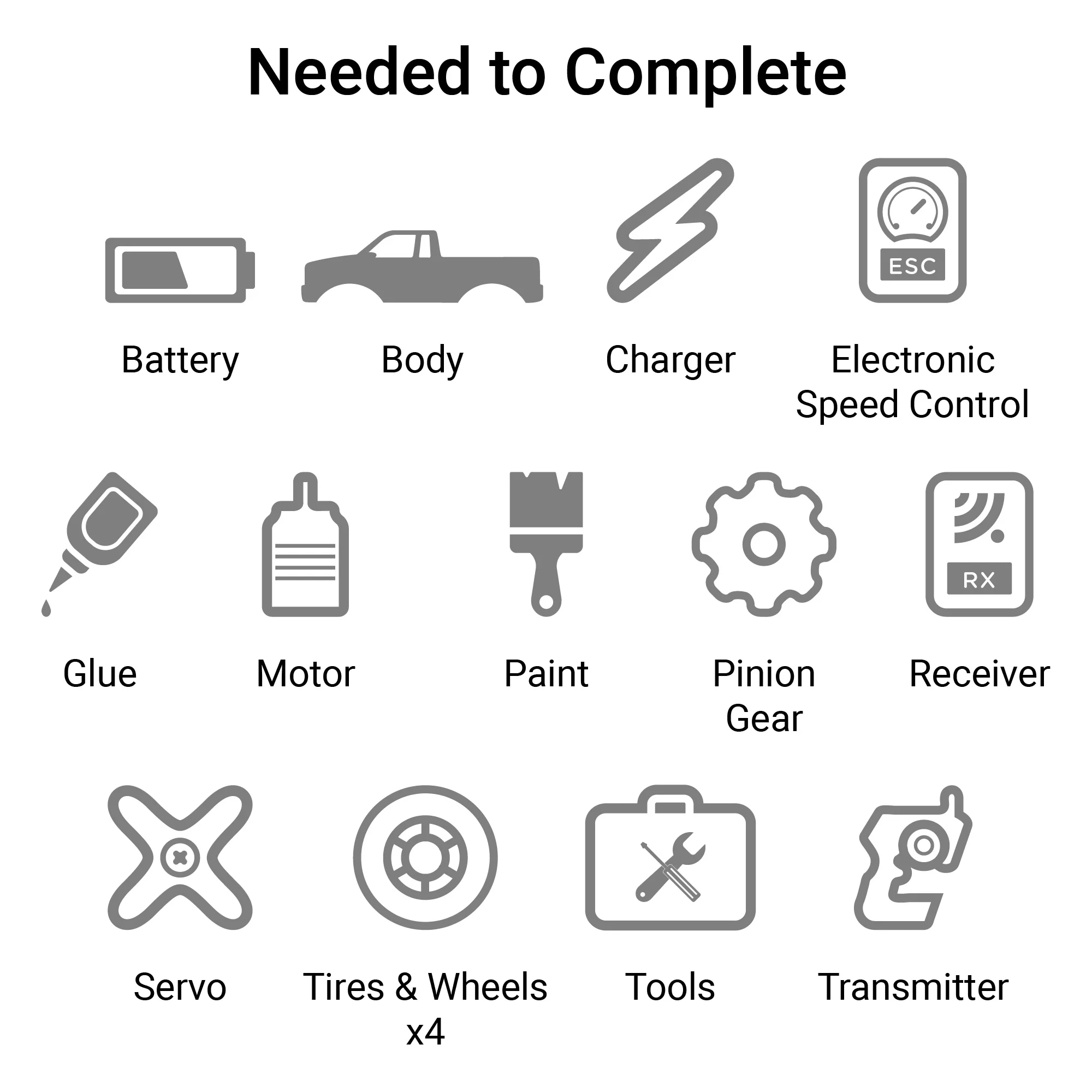 Losi TLR Tuned LMT 4 Wheel Drive Solid Axle Monster Truck Kit LOS04027 Trucks Elec Kit 1/10 Off-Road
