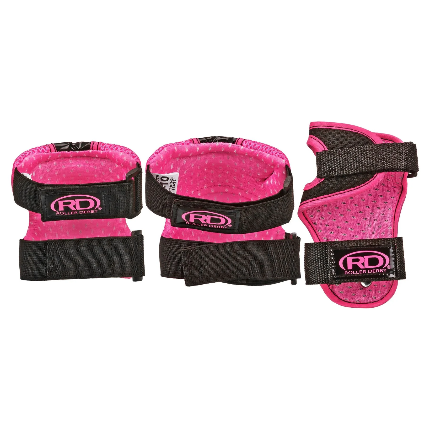 Roller Derby Protective Pack, Knee Pads, Wrist Guards, Elbow Pads