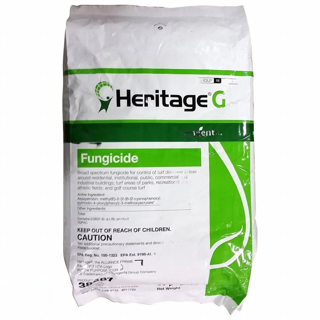 Heritage G Fungicide - Prevents And Controls More Than 20 Turfgrass Diseases - 30 lb Bag by Syngenta