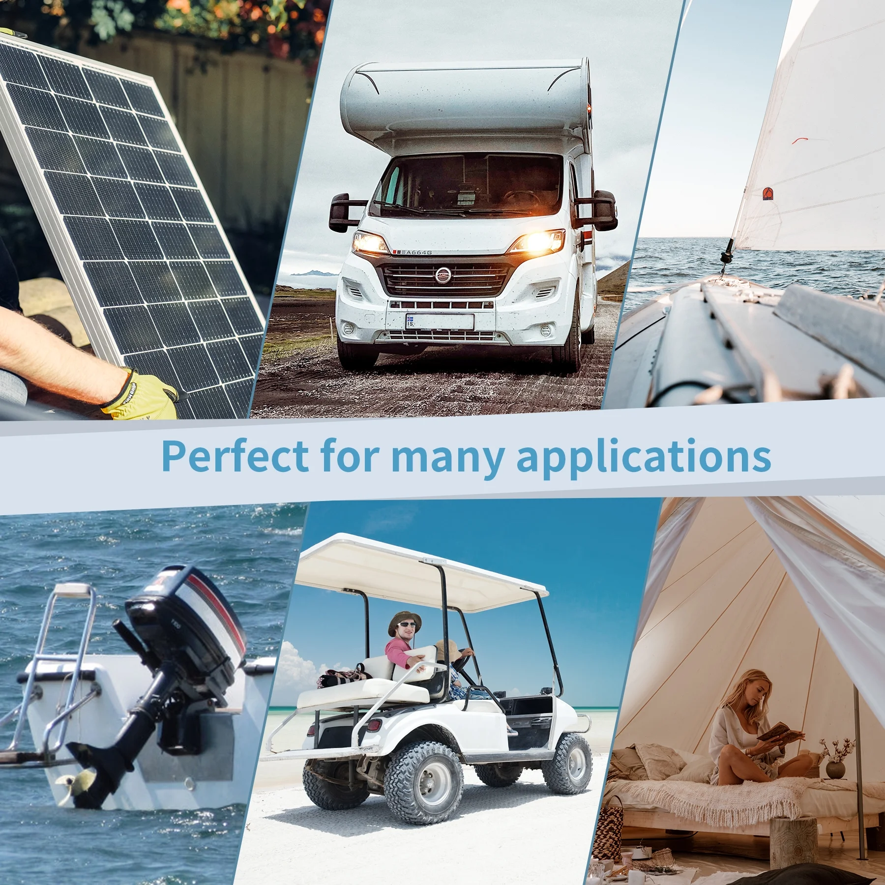 12V 180Ah LiFePO4 Battery, Rechargeable Lithium Batteries with 100A BMS, Over 4000+ Deep Cycle, Perfect for RV, Solar, Marine, Trolling Motor, Camping, Boat