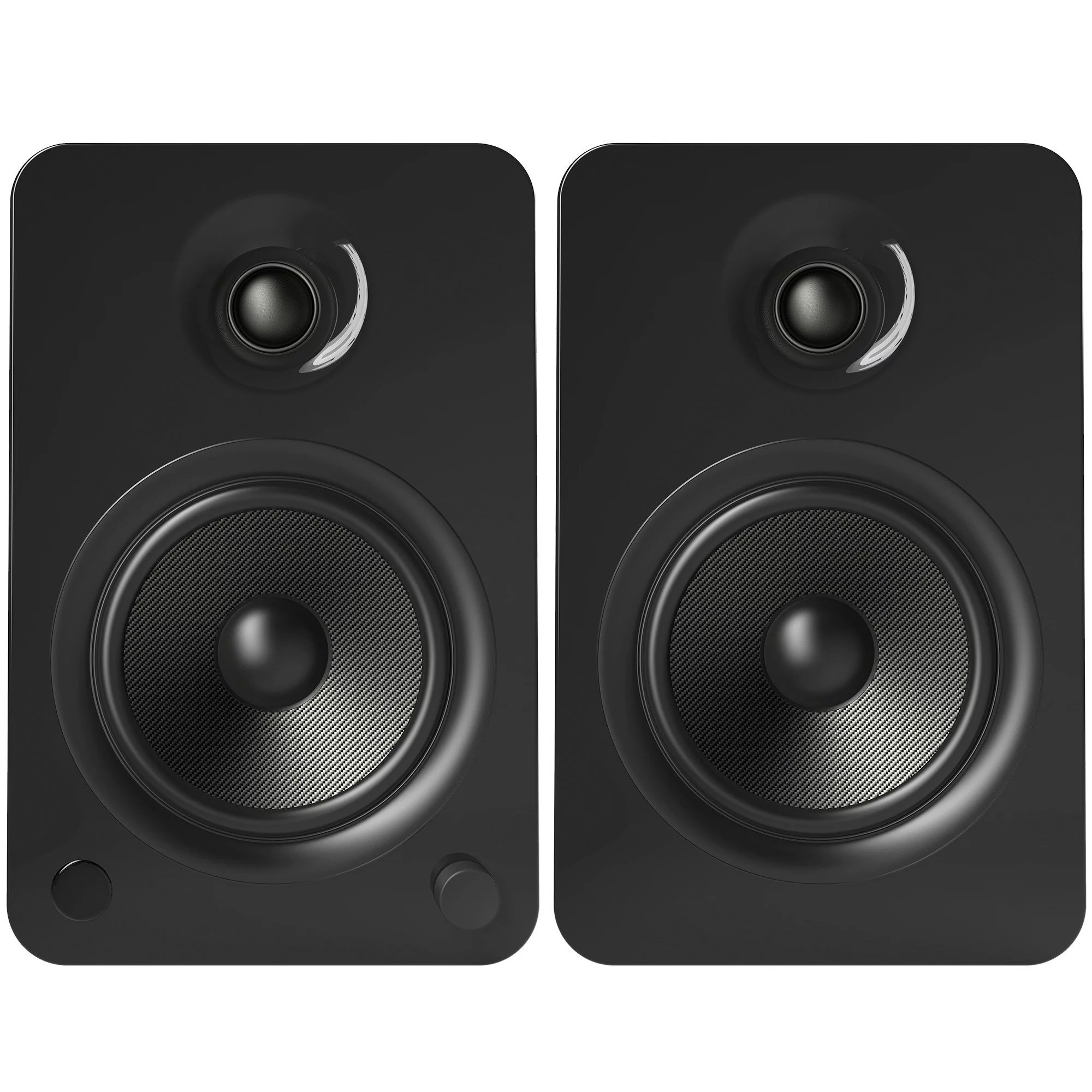 Kanto Living YU6 2-Way Powered Bookshelf Speakers (Pair, Pure)