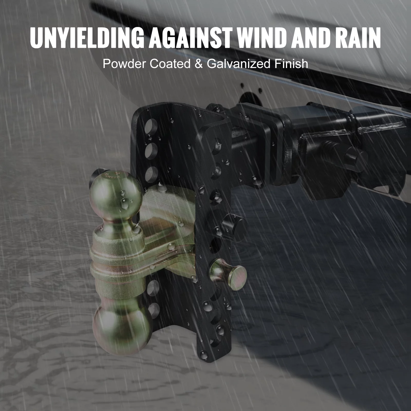 BENTISM Adjustable Trailer Hitch Tow Hitch Ball Mount 2