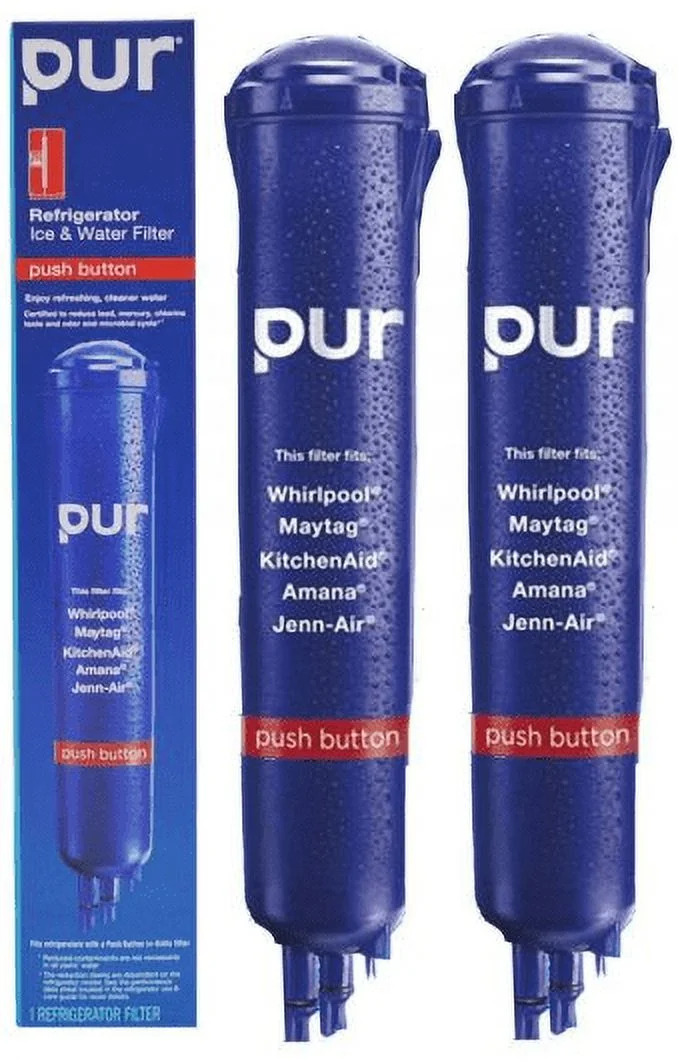 2Pack EDR3RXD1 Water Filter 3 for Whirlpool Refrigerator Water Filter 3 – EDR3RXD1 WHR3RXD1 and Everydrop 4396841 4396710 469083 46-9083