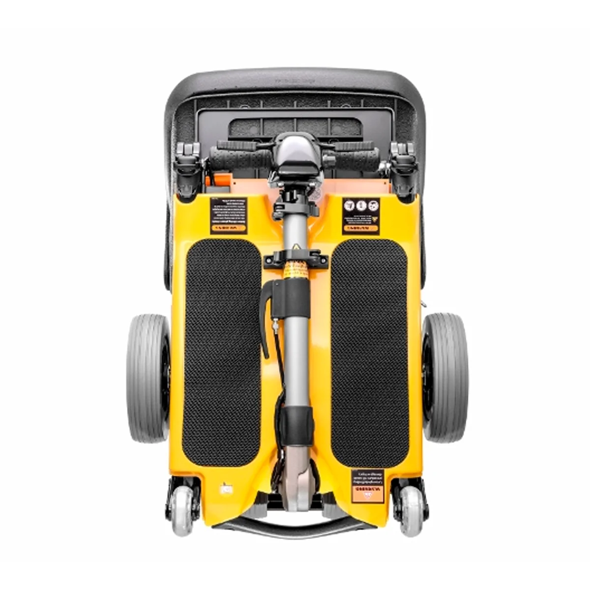 Luggie Standard Folding Mobility Scooter, Yellow