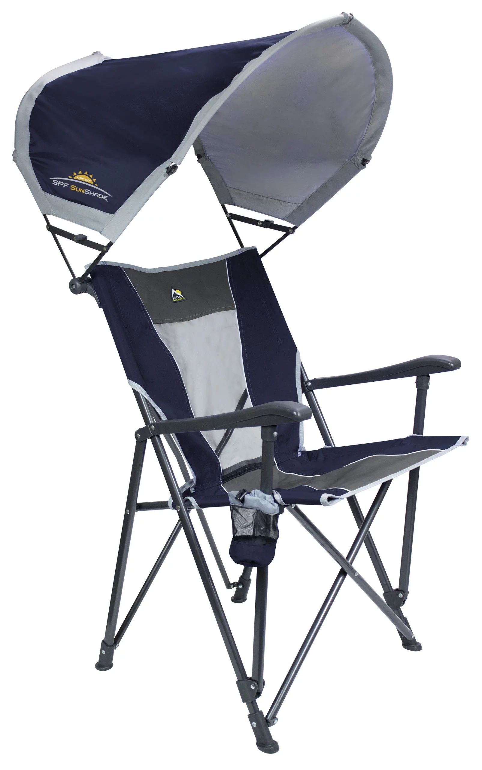 GCI Outdoor SunShade Eazy Chair, Indigo Blue