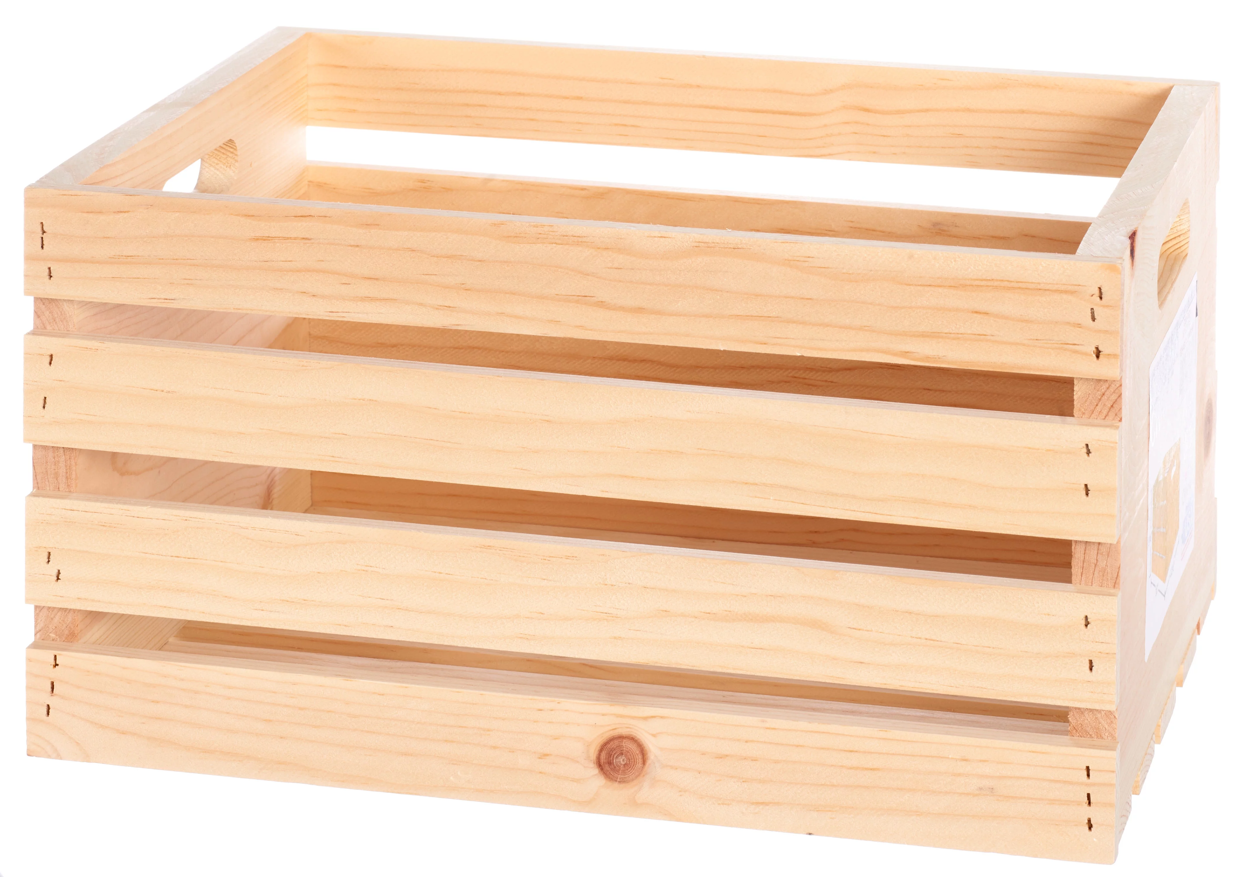 Unfinished Wood Crate 18