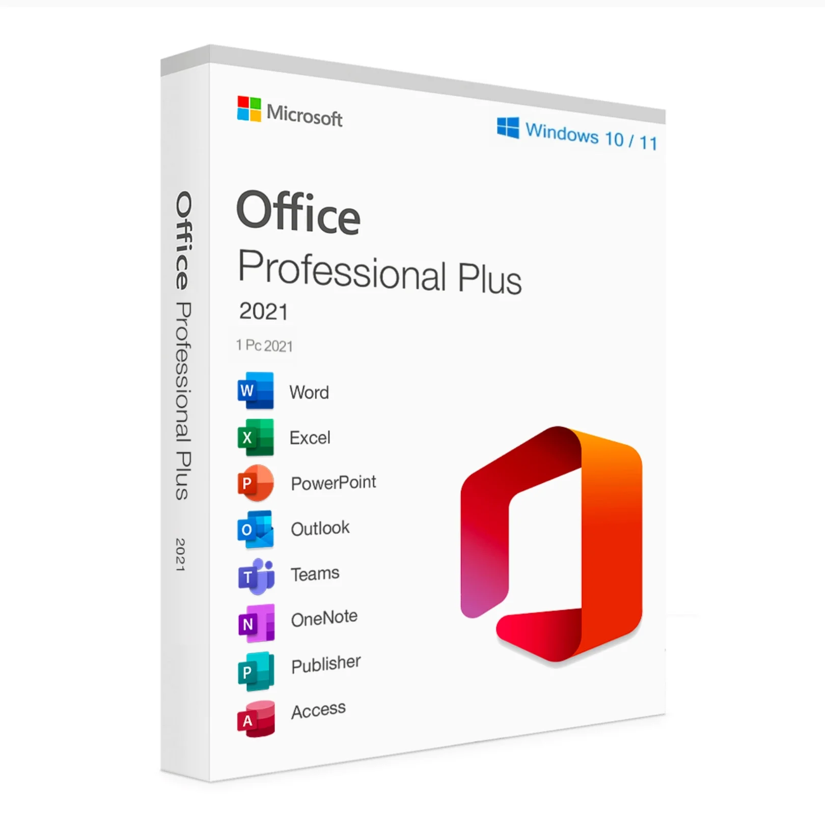 Office 2021 Pro Plus Download, One Time Purchase, No Subscription