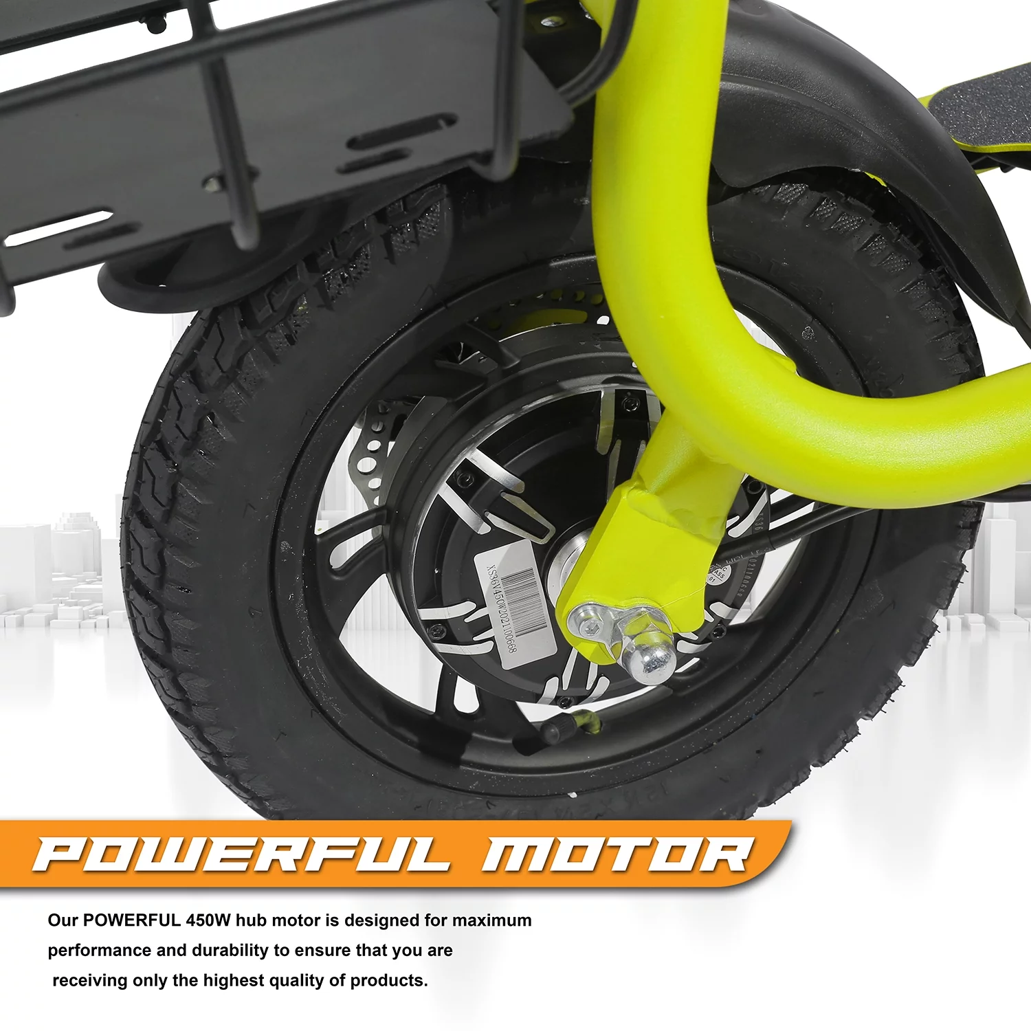 Cynetus Electric Bicycles Foldable Electric Scooter with Seat for Adults Electric Bike with Carry Basket