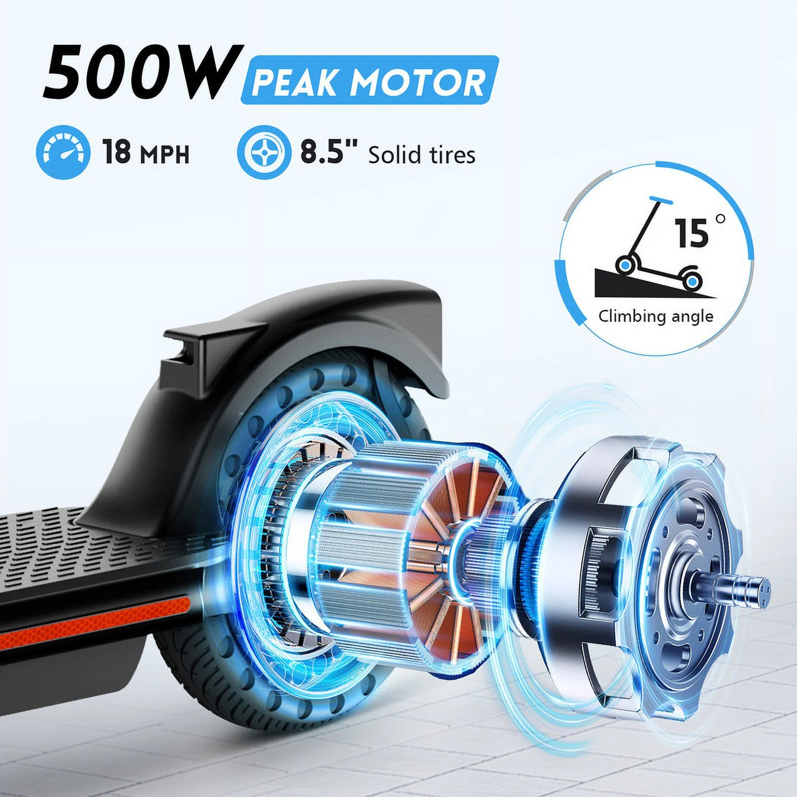 TST 300W Electric Scooter, 8.5