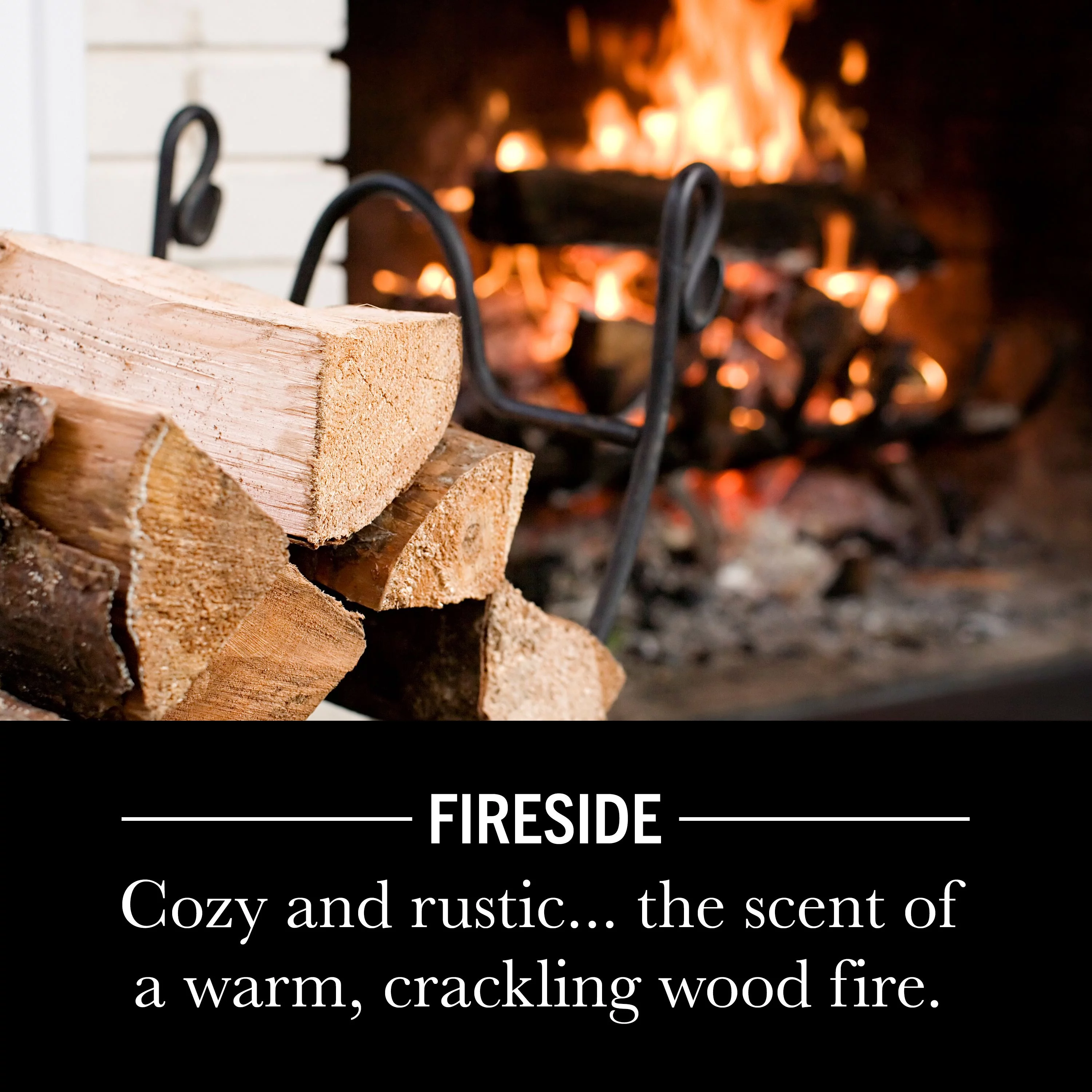 WoodWick Mini Hourglass Candle, Fireside