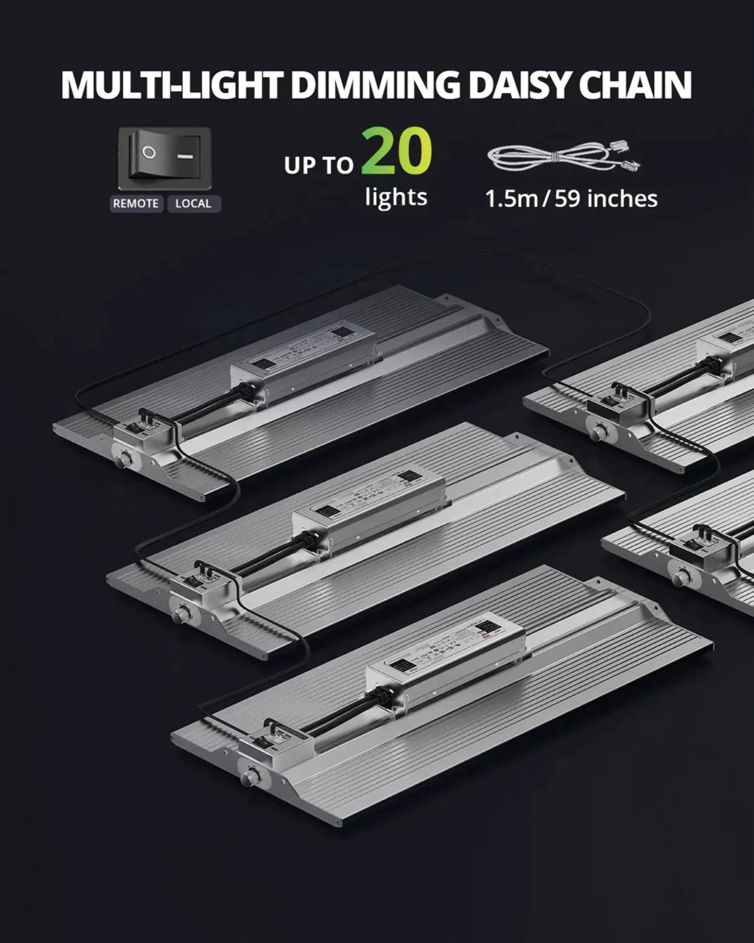 ViparSpectra XS2000 240W Infrared Full Spectrum LED Grow Light with Samsung LM301B Diodes