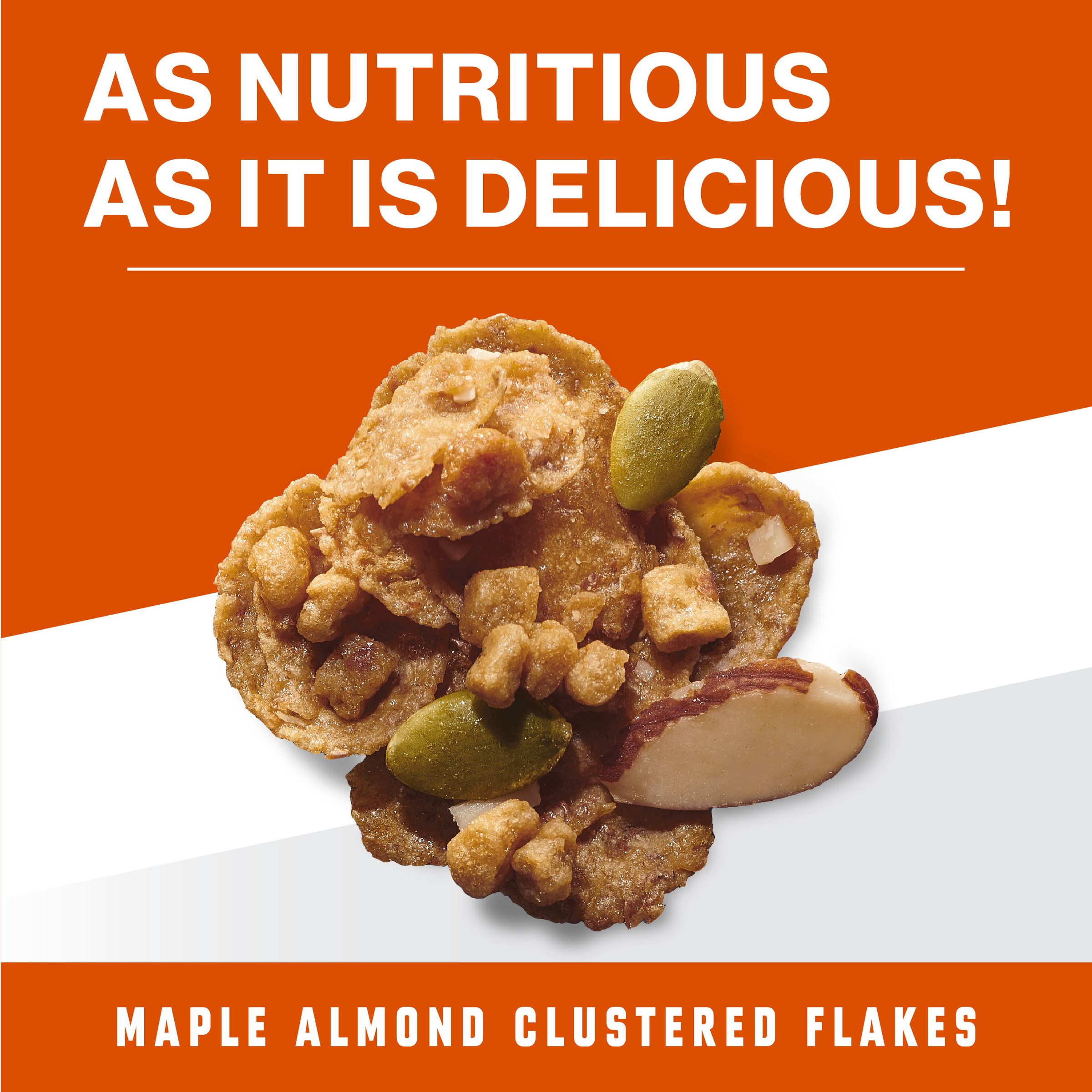 Wheaties Protein Breakfast Cereal, Maple Almond, Breakfast of Champions, 16 oz