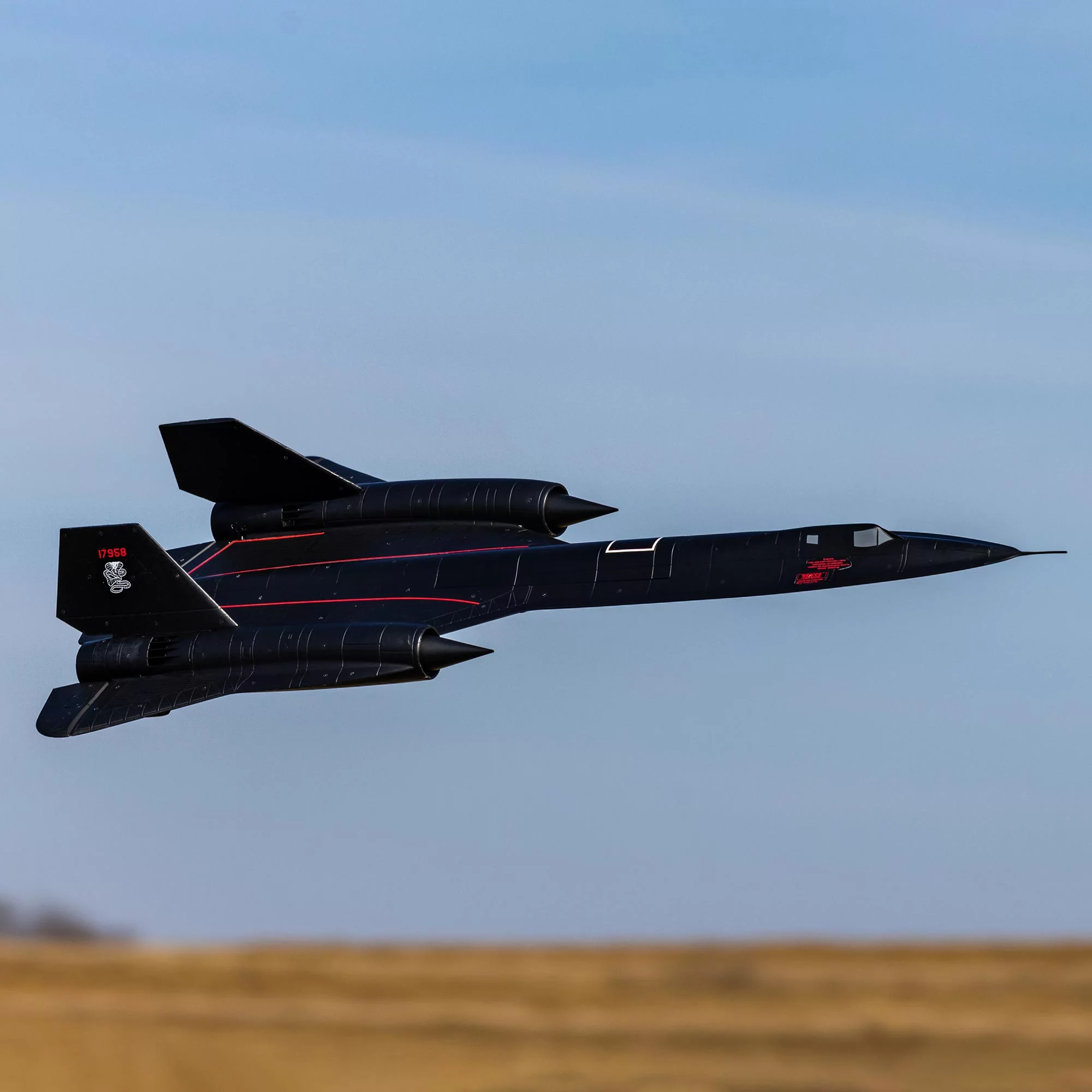 E-flite SR-71 Blackbird 40mm Twin EDF BNF Basic EFL02050