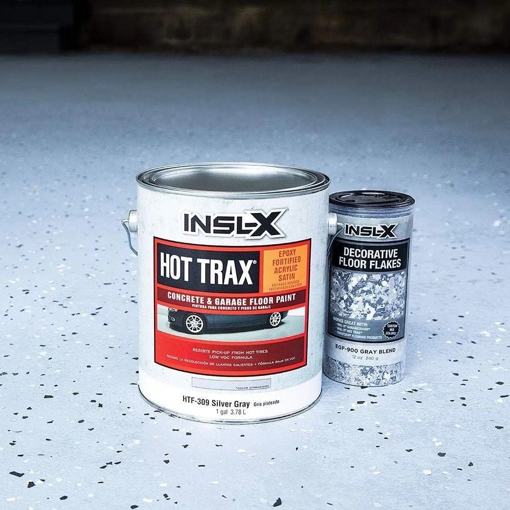 INSL-X HTF31009A-01 Hot Trax Paint, 1 Gallon, Light Gray