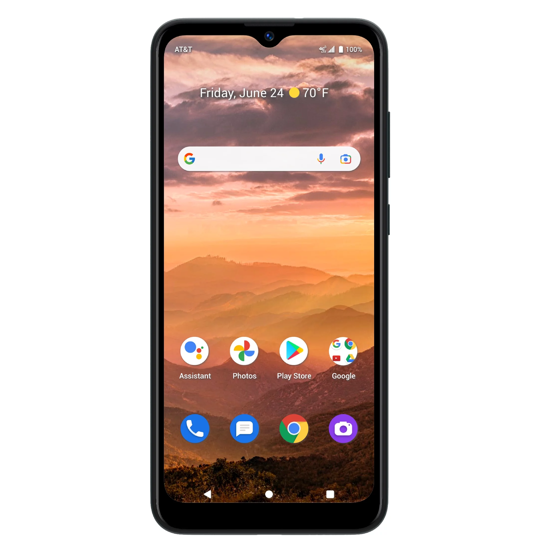 AT&T Maestro 3, 32GB, Ocean Green - Prepaid Smartphone