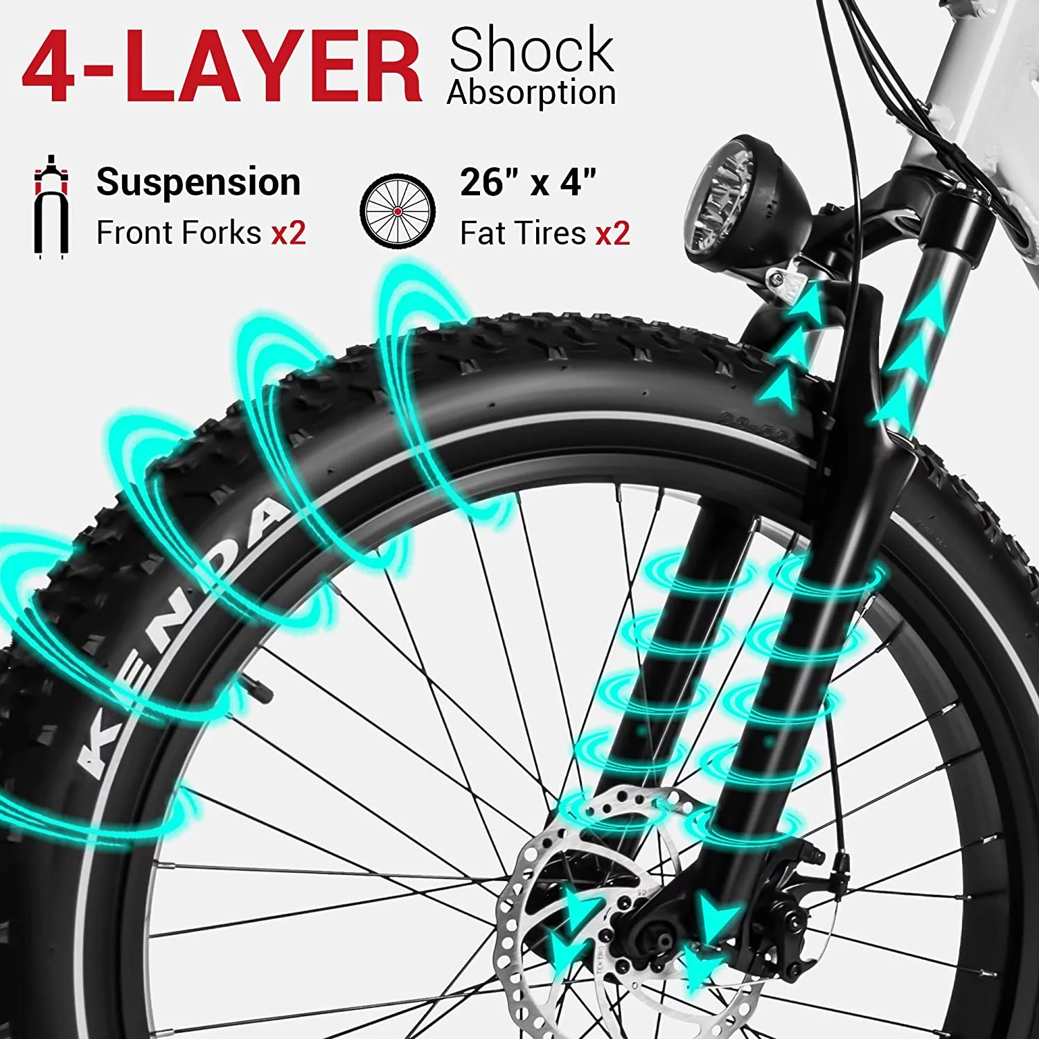 Himiway Cruiser Step Thru Electric Bike, 60Miles Long Range 48V 17.5Ah Battery 750W Motor 26