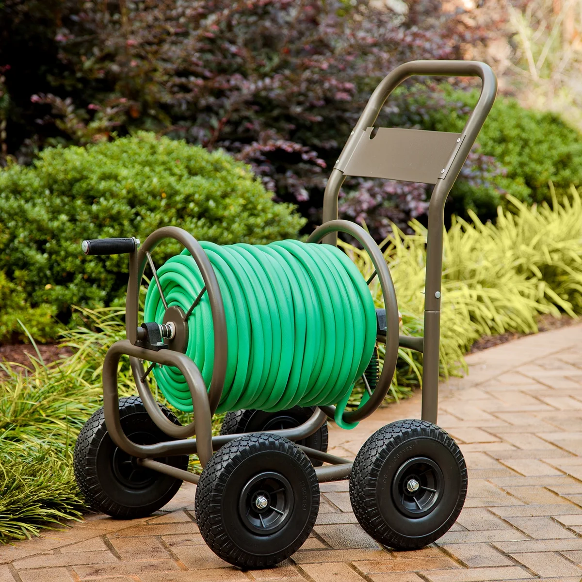840 Liberty Garden 4-Wheel Hose Cart