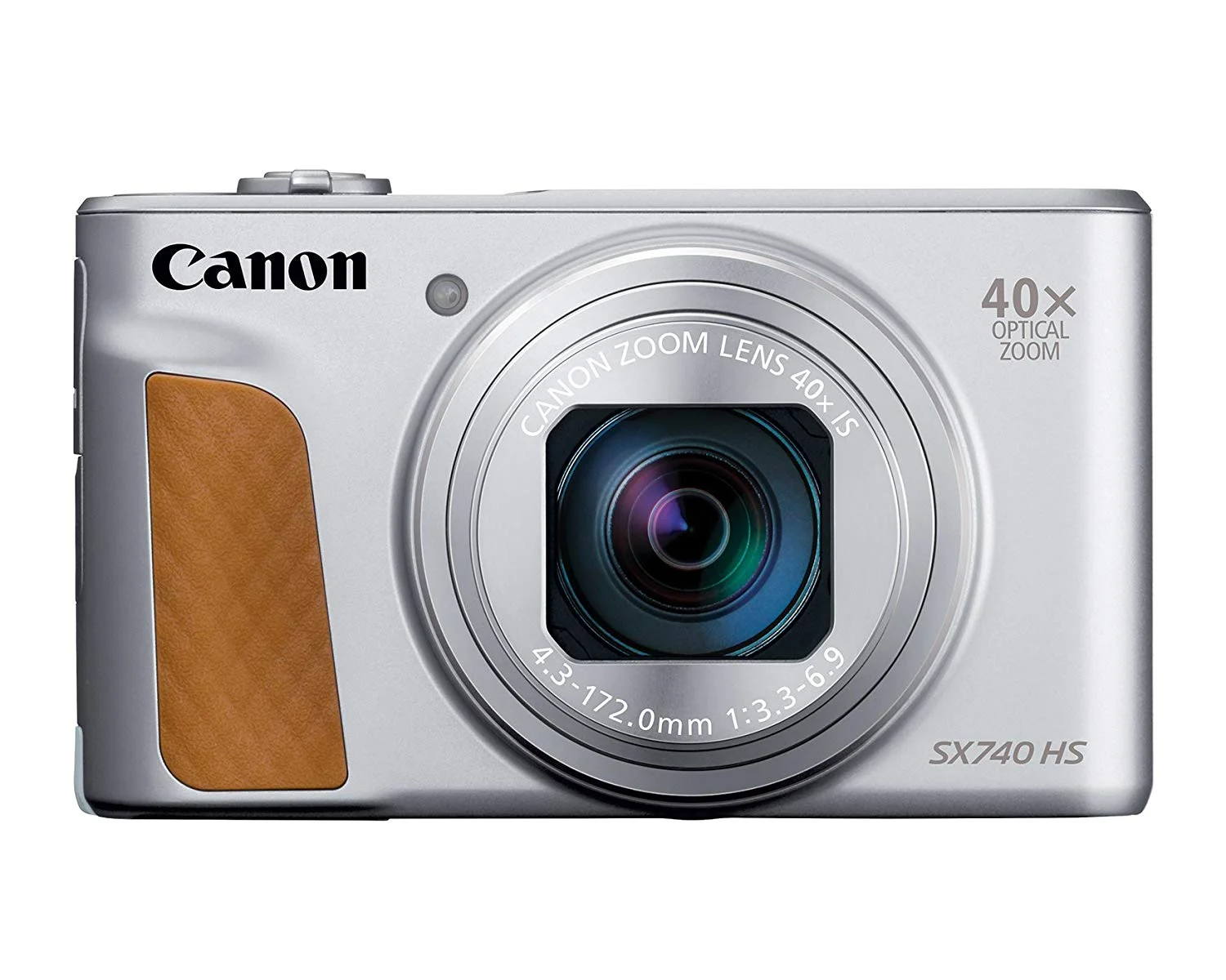 Canon PowerShot SX740 HS 20.3MP Digital Camera Silver with 40x Optical Zoom Wifi 4K Video