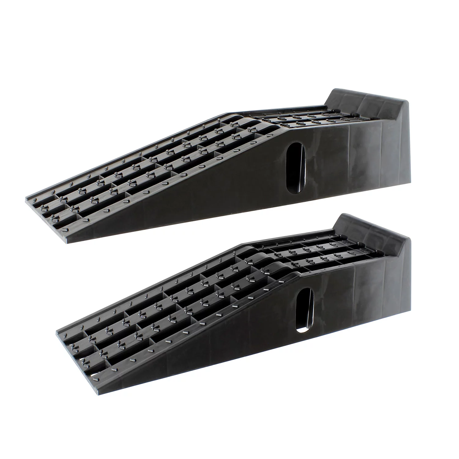 Bob's Industrial Supply Vehicle Service Ramp Set 6.3 Inch Lift 2 Ton Truck Ramps, 2 Pack
