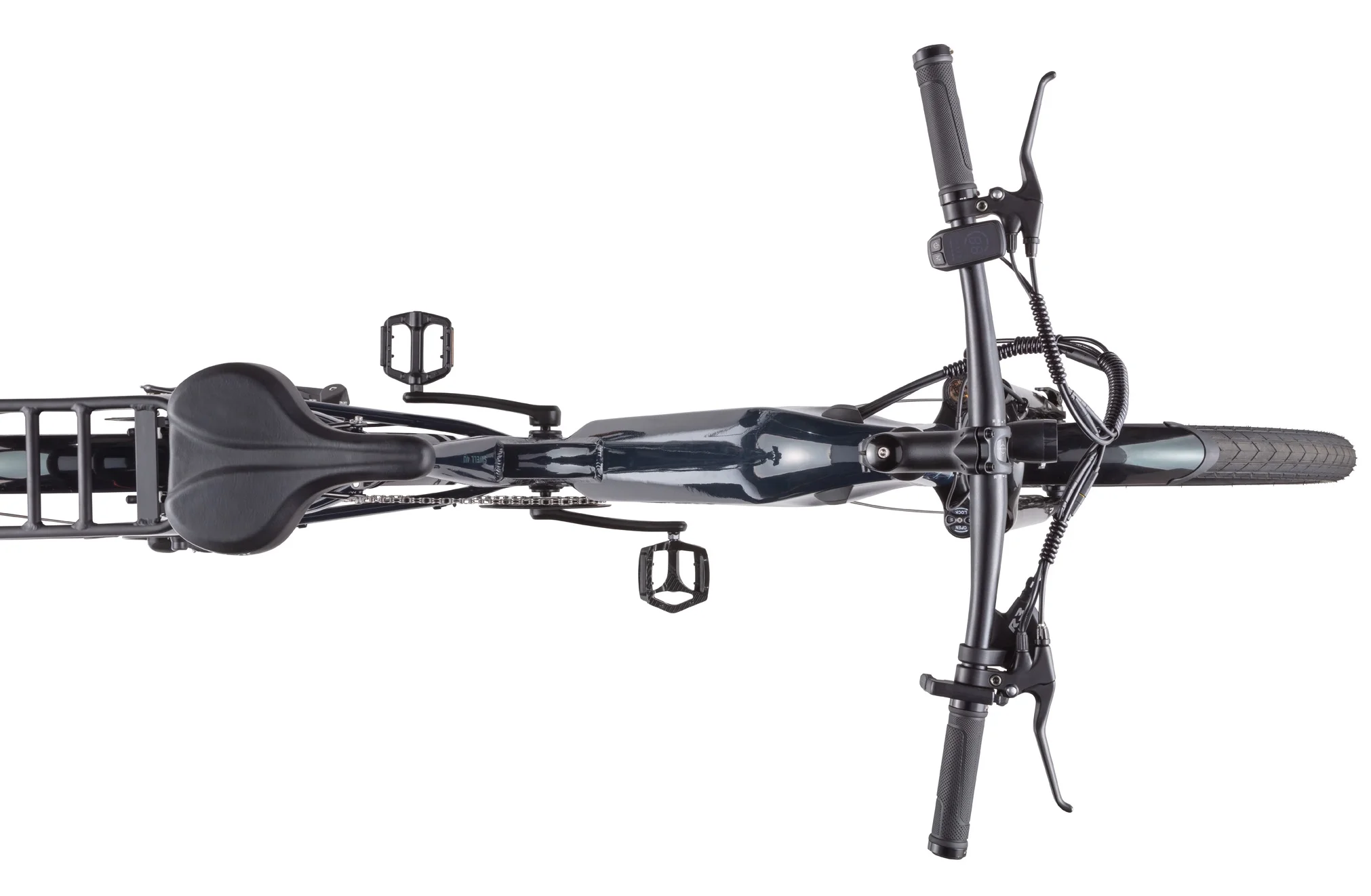 Hurley Swell 4U Suspension Ebike 500 Watt 48 Volt Pedal Assist | 16 Inch, Black