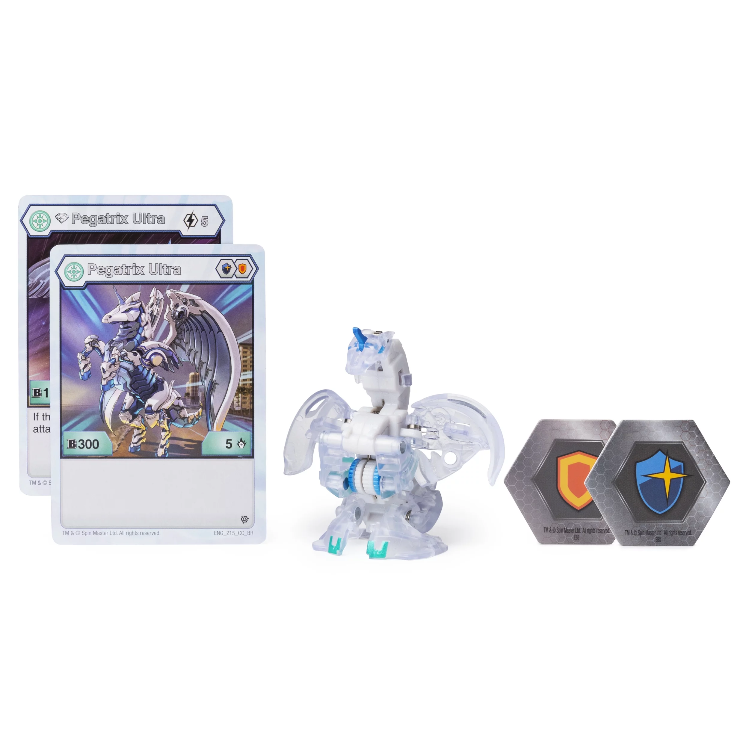 Bakugan Ultra, Diamond Pegatrix, 3-inch Collectible Action Figure and Trading Card, for Ages 6 and Up