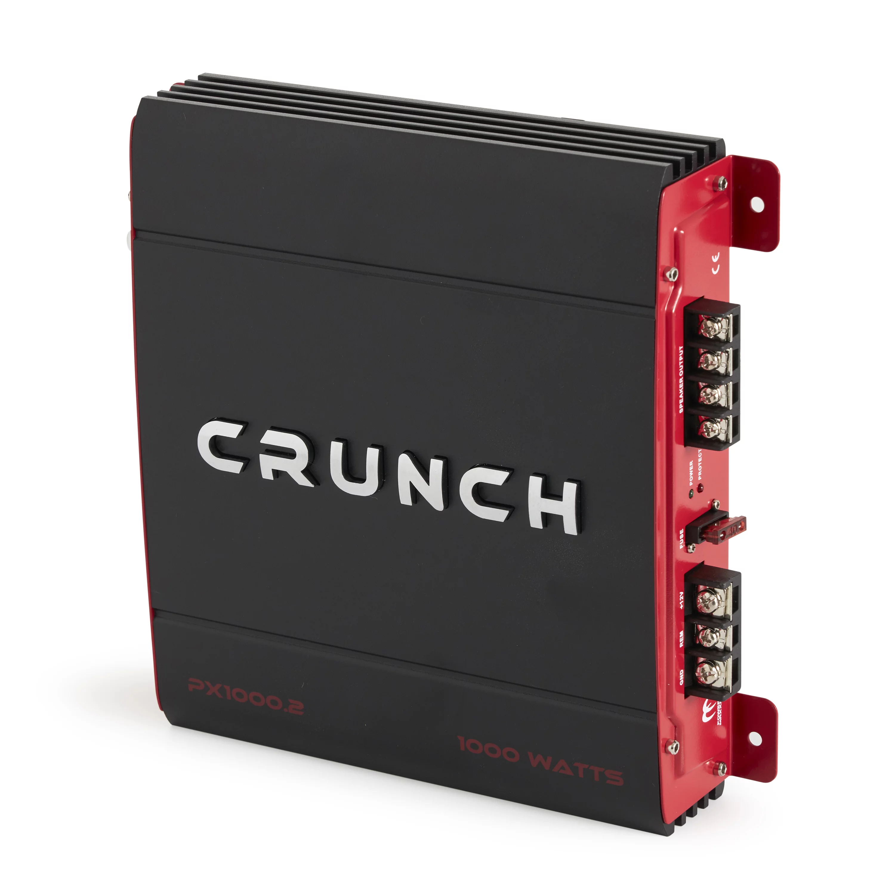 Crunch 2 Channel Car Audio Amplifier & MTX 12 In Dual Loaded Subwoofer Box
