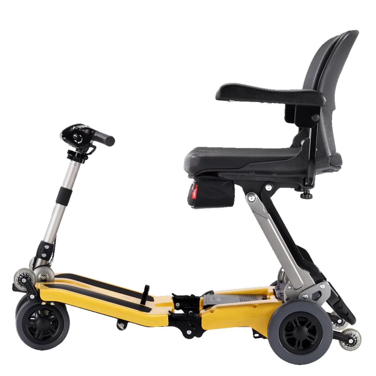 Luggie Standard Folding Mobility Scooter, Yellow