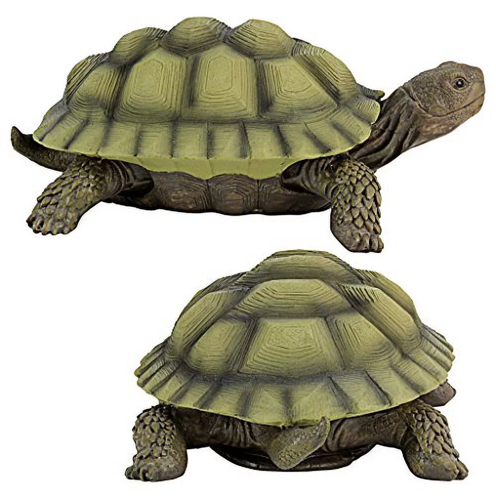 Design Toscano Gilbert, the Box Turtle Statues: Set of Two