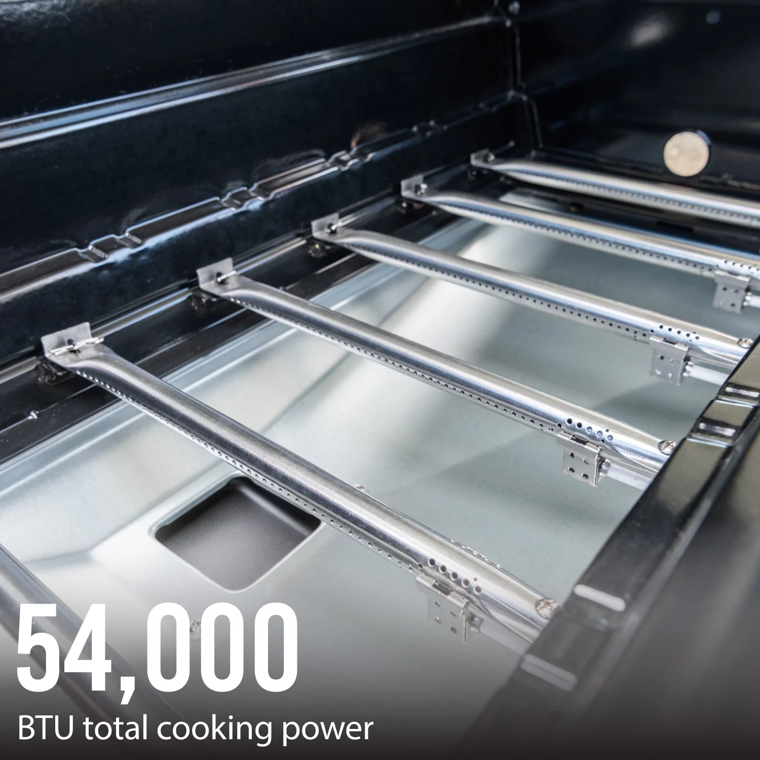 Expert Grill 6 Burner Propane Grill, Black