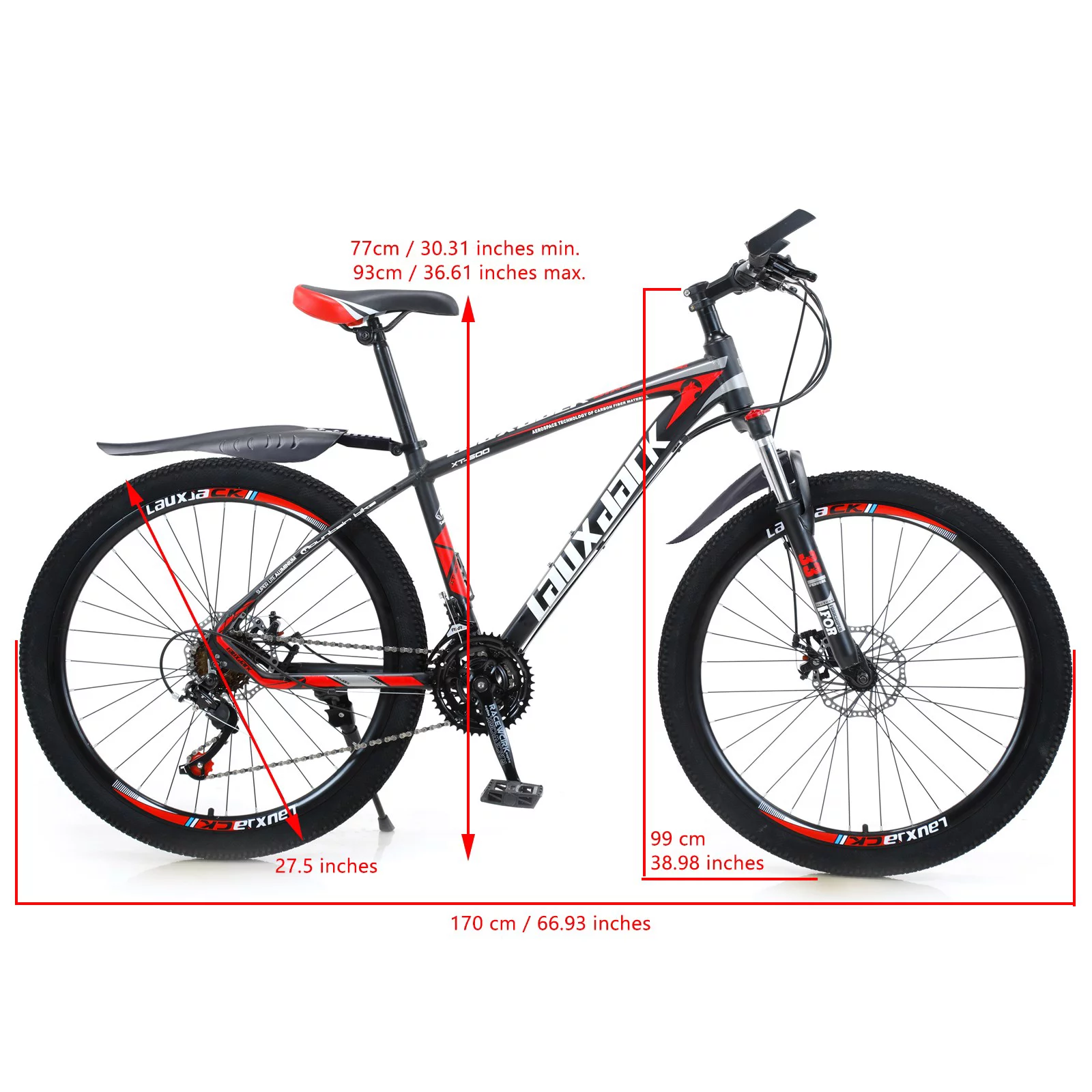 27.5 Inch 21 Speed Mountain Bike Hot Sell MTB 27.5