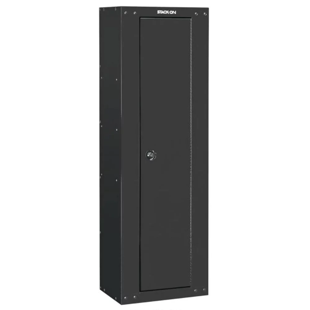 Stack-On GCB-8RTA Steel 8-Gun Ready to Assemble Security Cabinet, Black