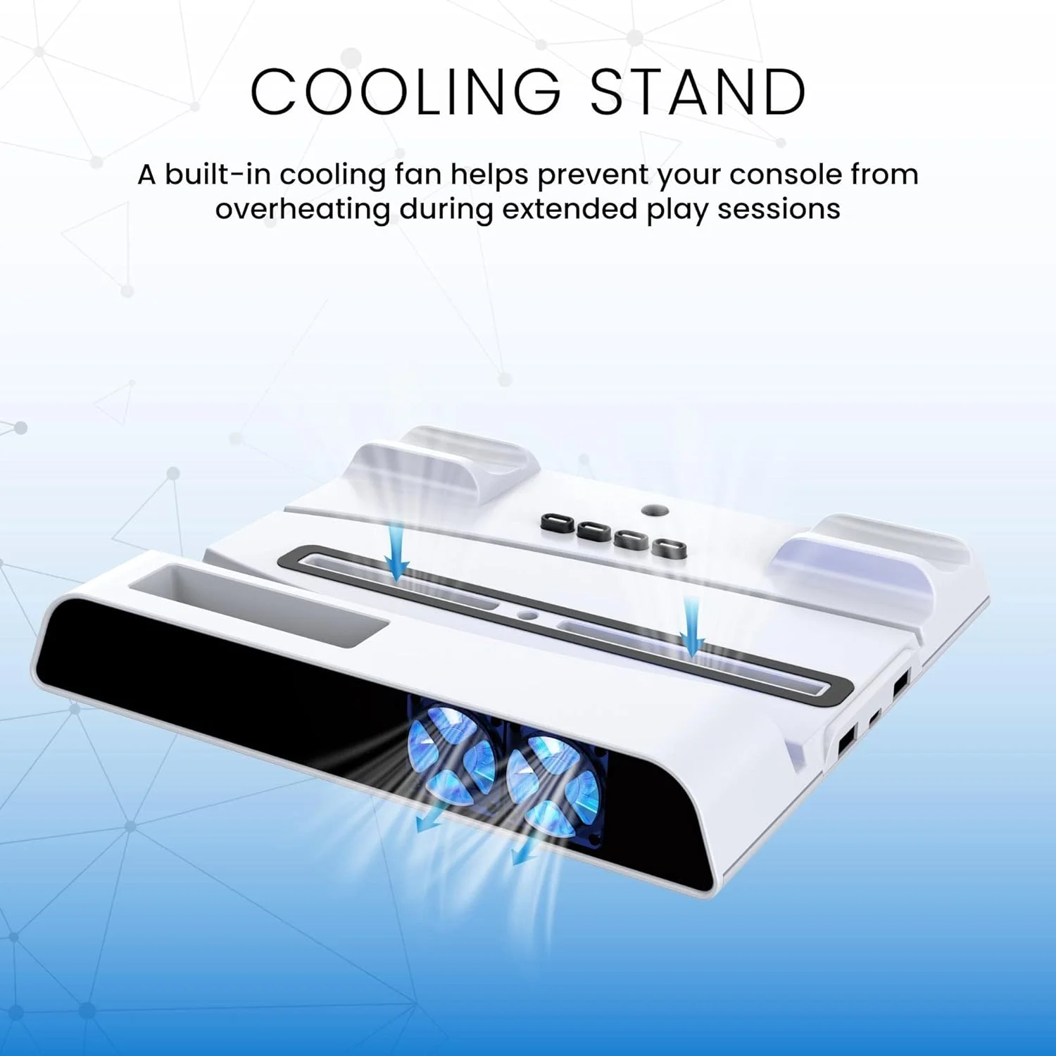 Sony PlayStation 5 Digital Slim Marvel’s Spider-Man 2 Bundle with Extra Starlight Blue Controller and USB Hub Station