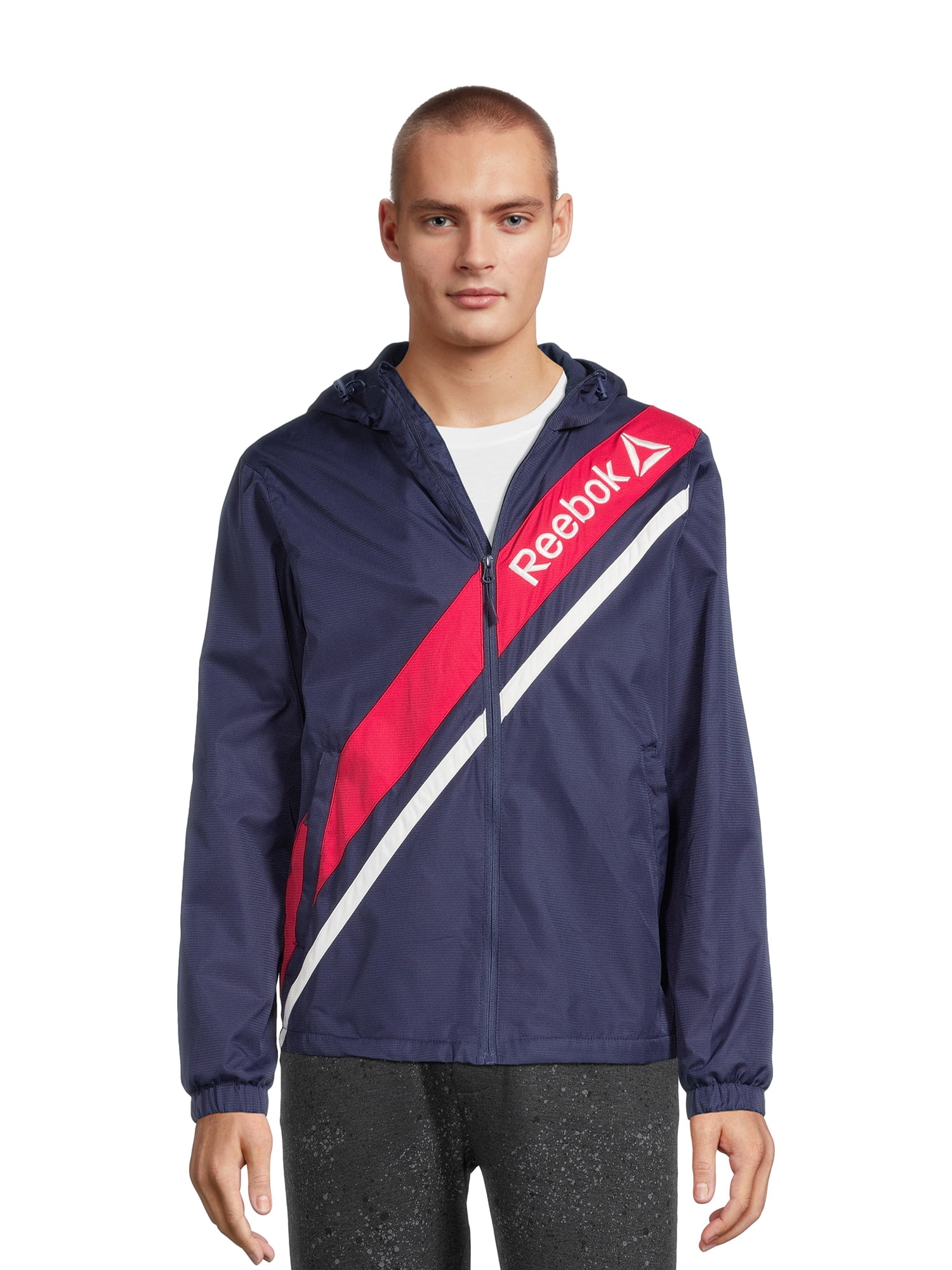Reebok Men's Retro Windbreaker Jacket, Sizes S-3XL