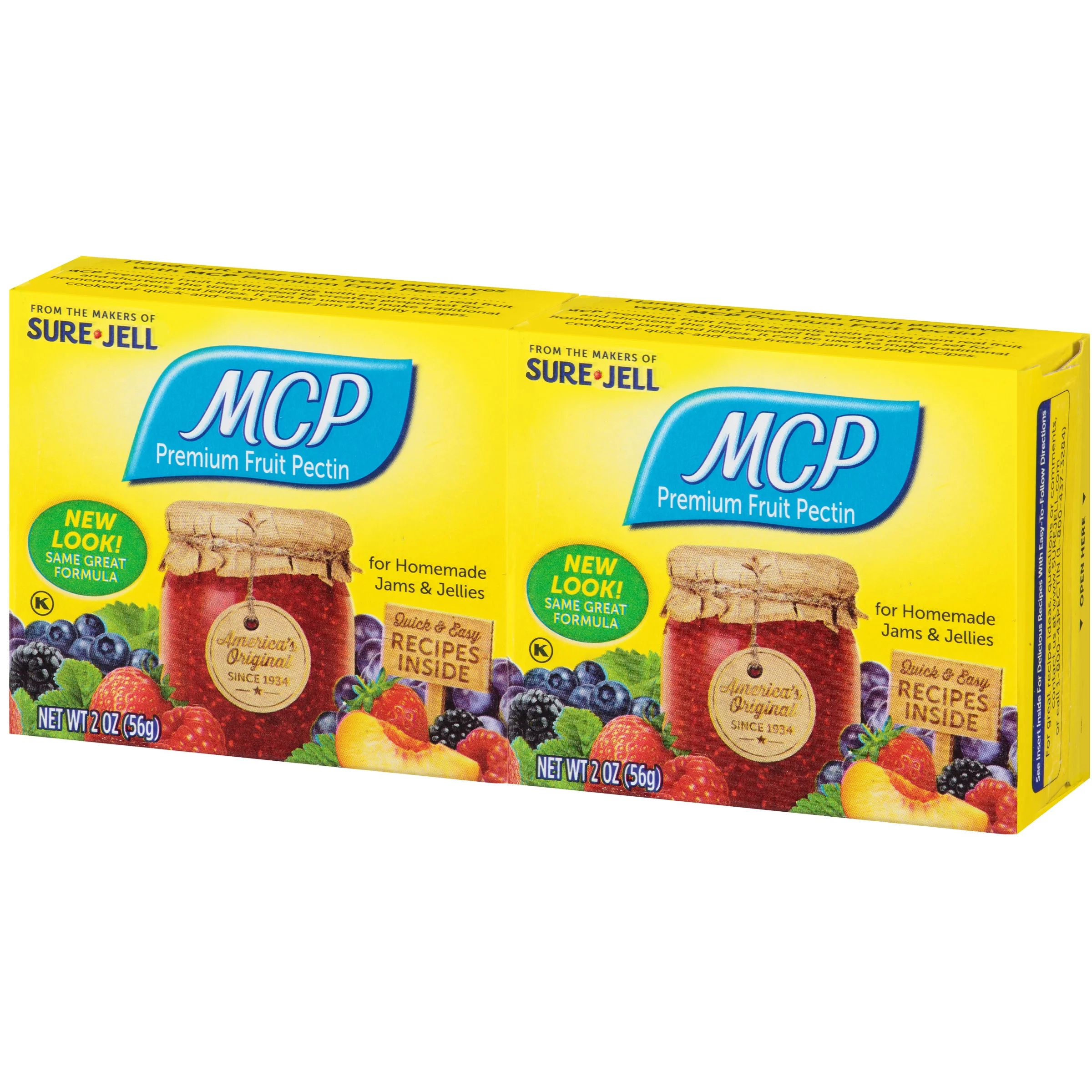MCP Premium Fruit Pectin, 2 ct Pack (2 oz Boxes)