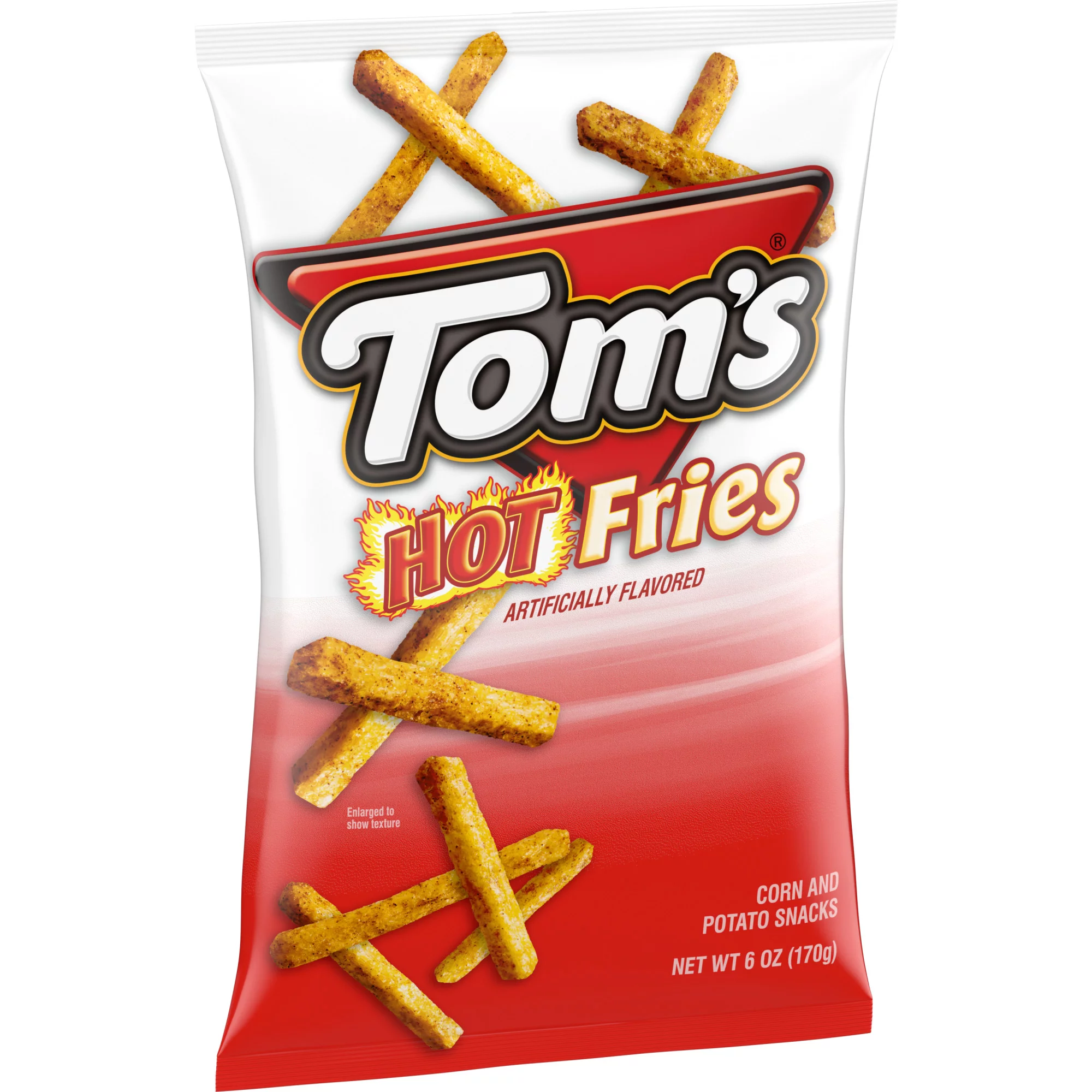 Tom's Hot Fries, 6 oz Bag