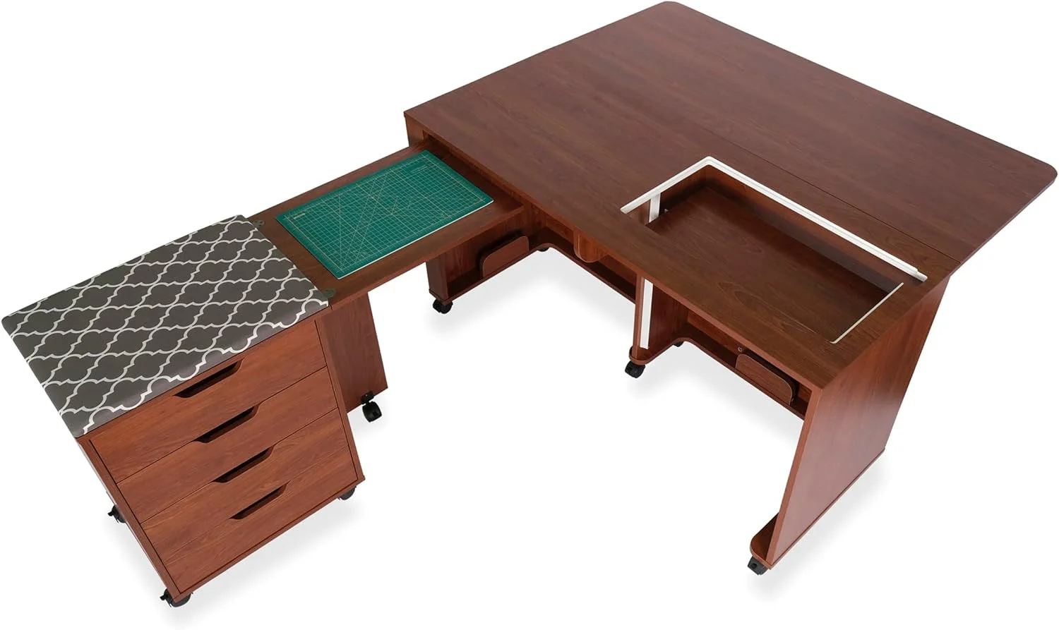 Arrow Laverne & Shirley Sewing Cabinet - Teak