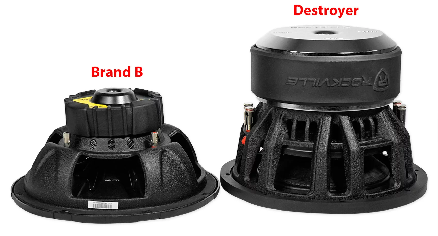 (2) Rockville Destroyer 12D1 12