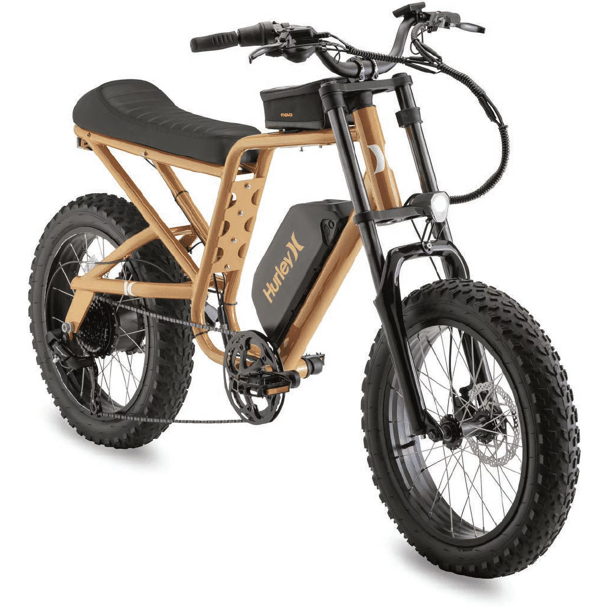 Hurley Bikes Mini Swell 18-inch Electric Bike, Bronze
