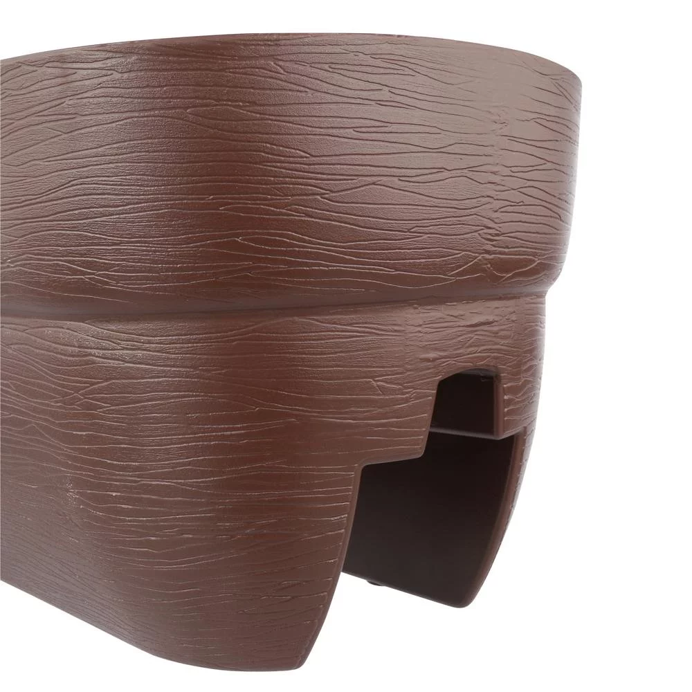 Bloomers Railing Planter with Drainage Holes – 24